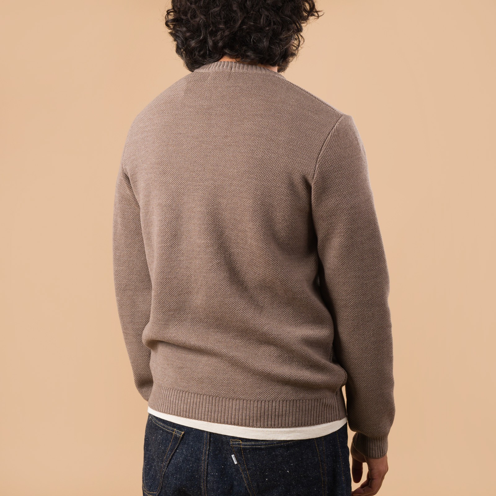 Youri Round Neck Sweater Taupe