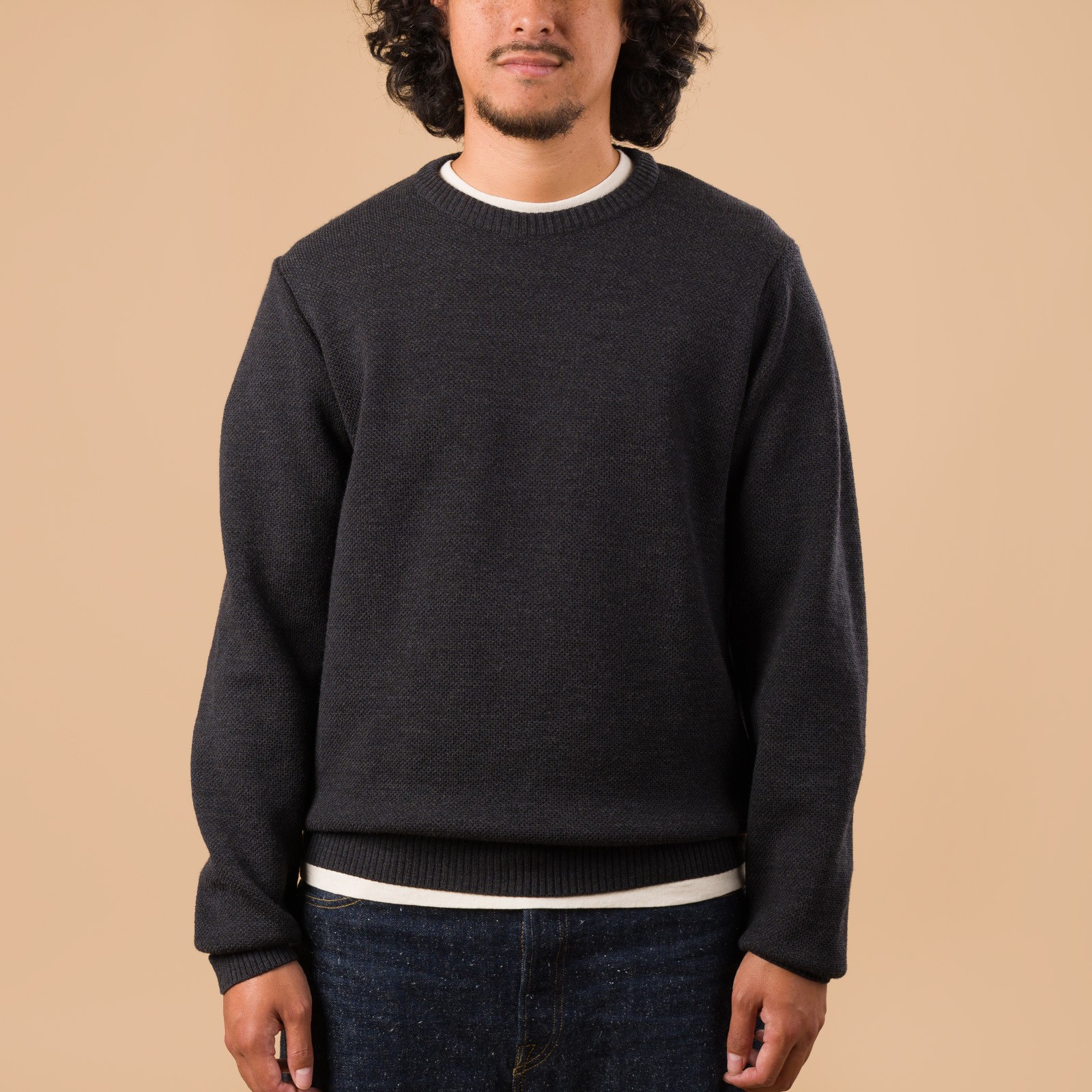 Youri Round Neck Sweater Anthracite