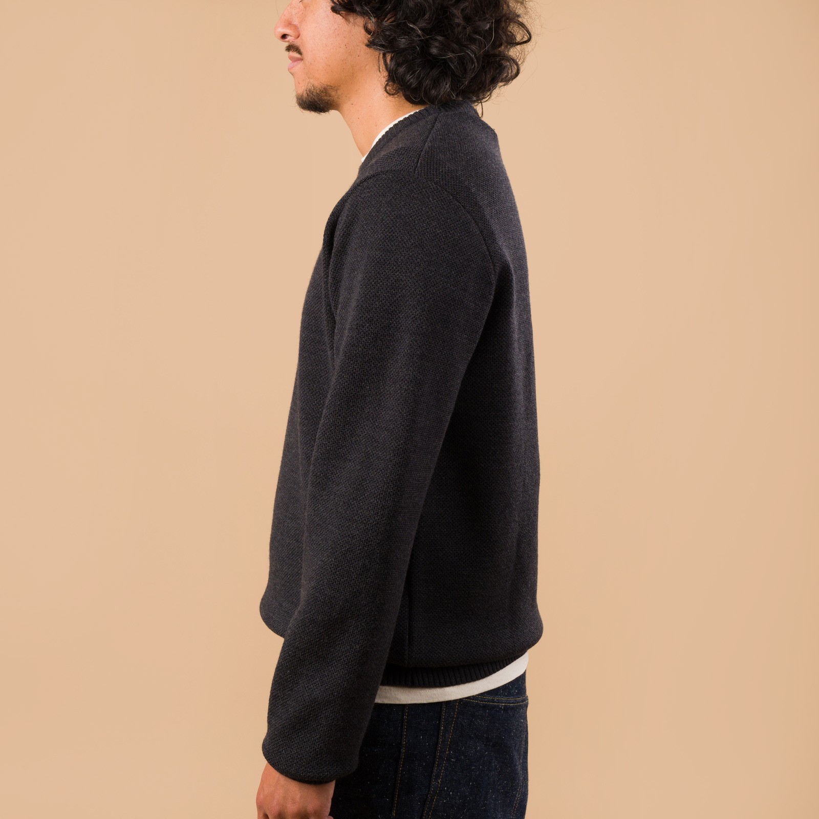Youri Round Neck Sweater Anthracite