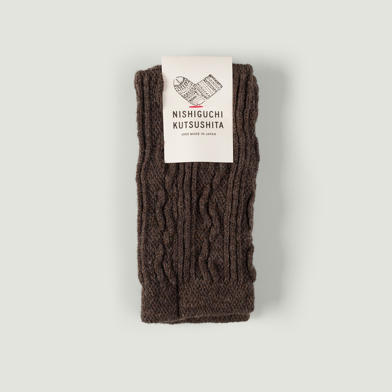 Wool Hand Warmers Brown
