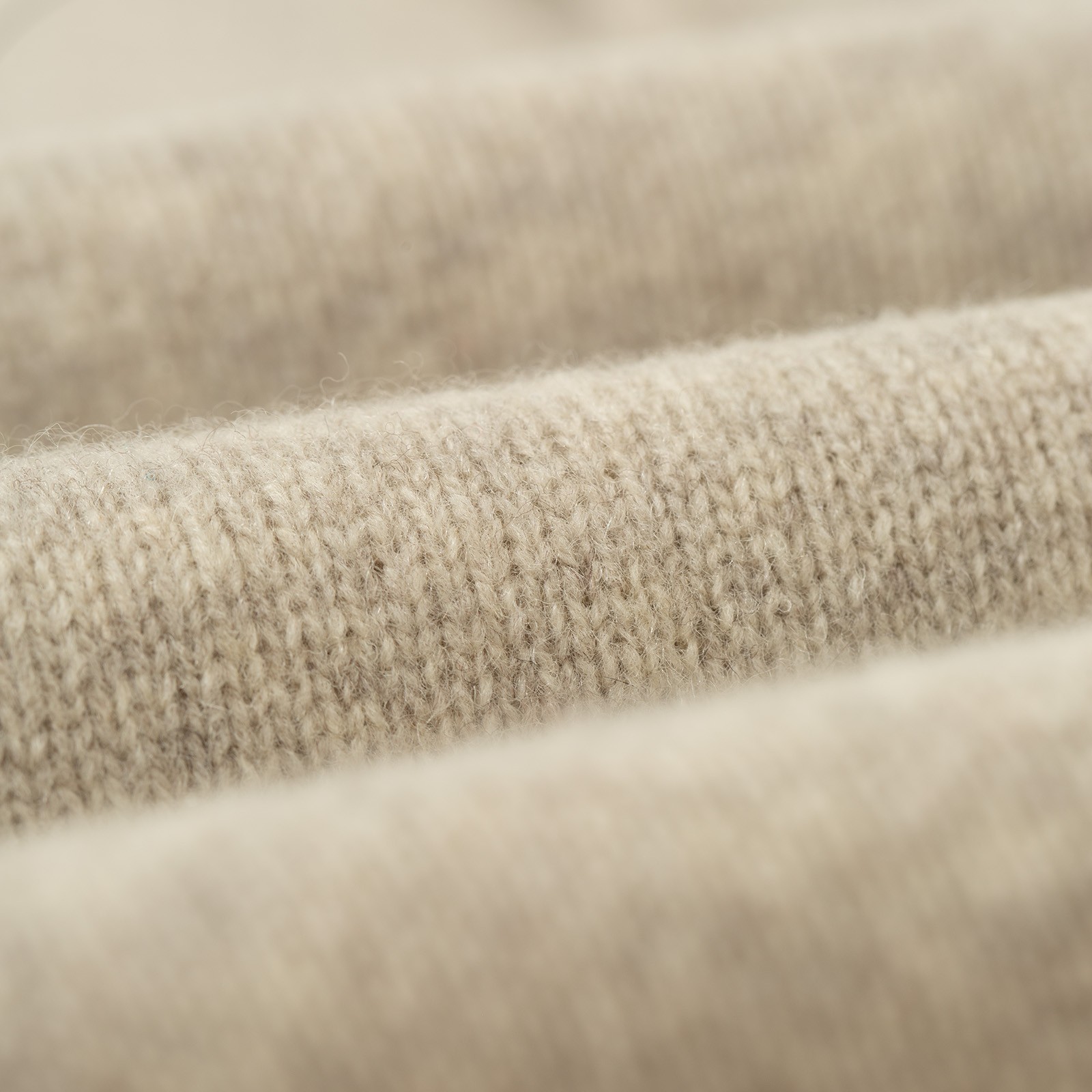 knit polo Beams plus detail cream 1