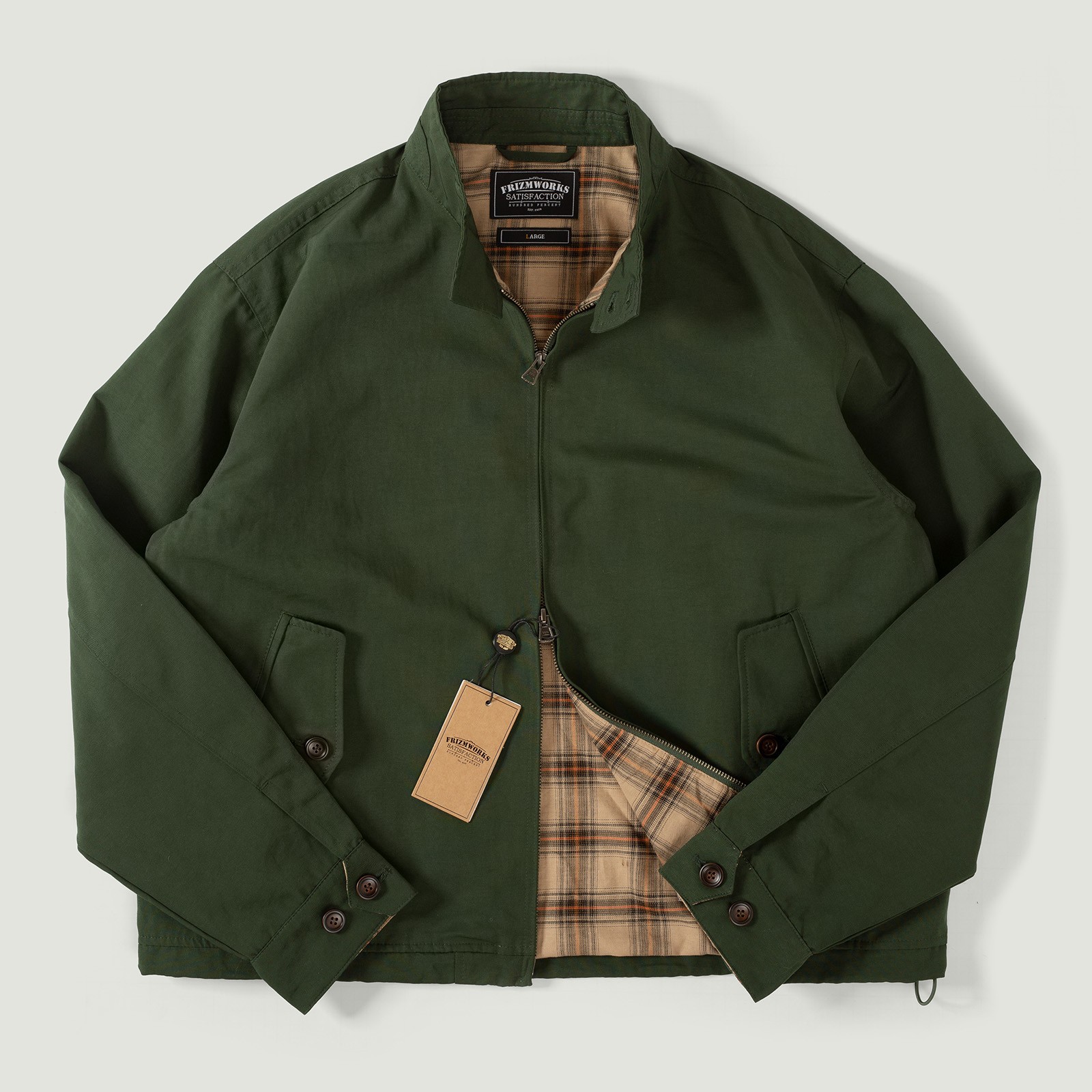 Buddy Harrington Jacket in Forest Green