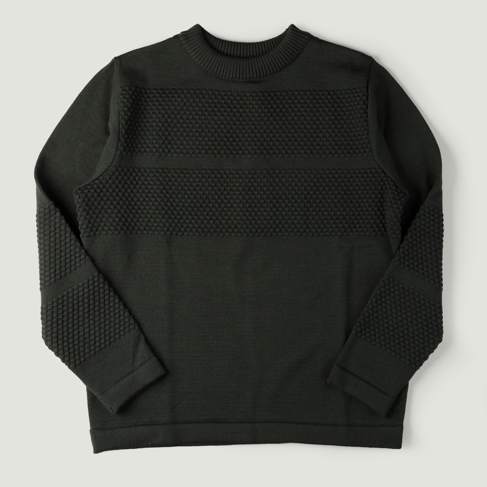 Fisherman III Dark Forest Green Sweater