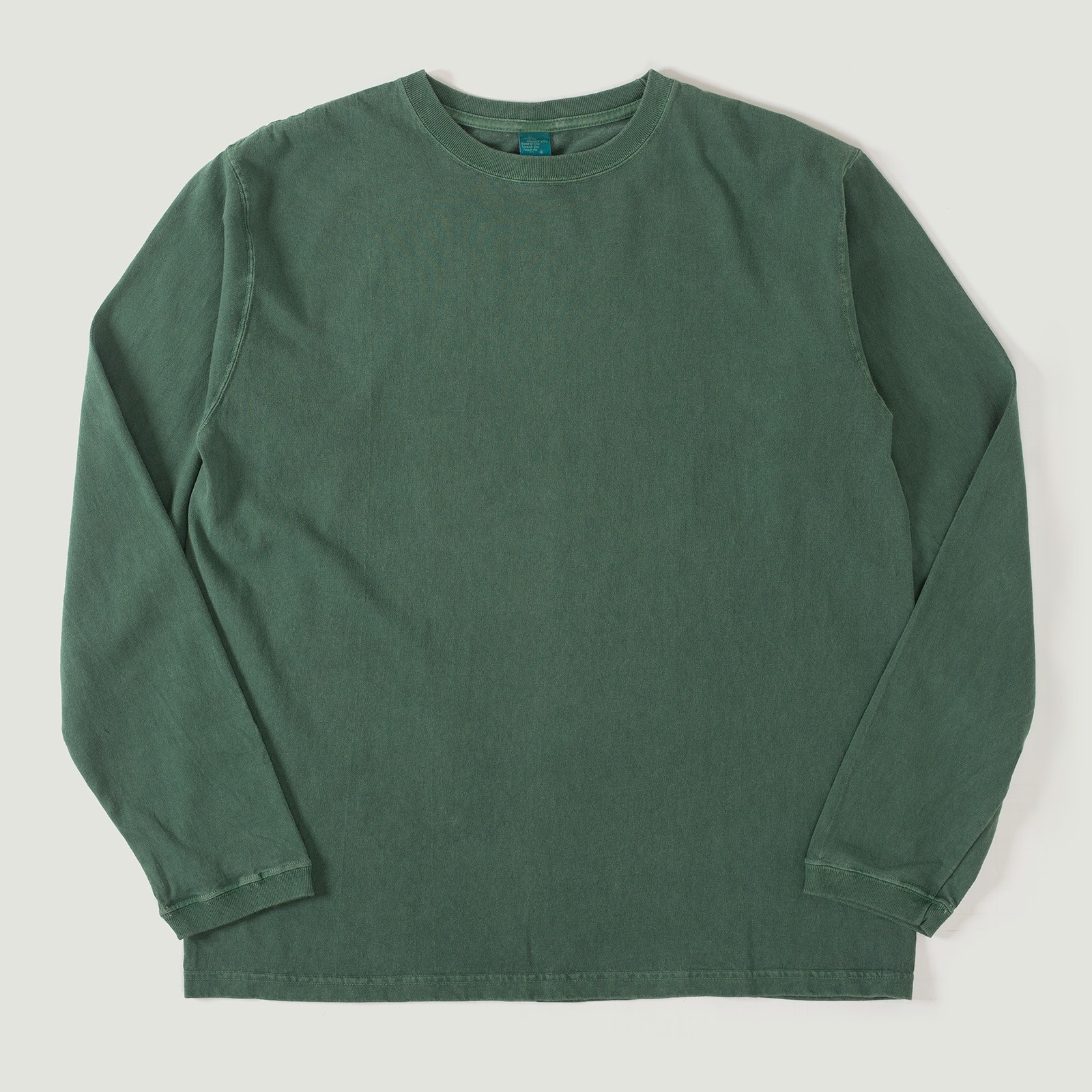 GOOD ON flâneurs tee-shirt manches longues LS Crew Tee P-dark green