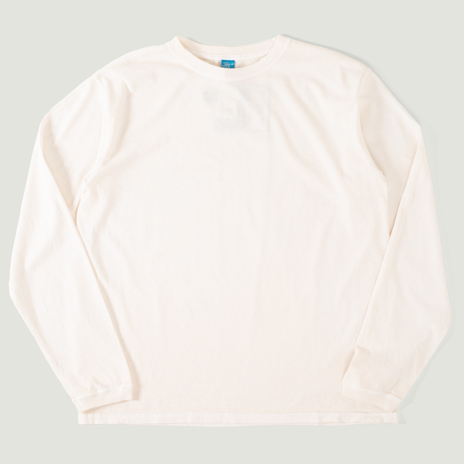 GOOD ON flâneurs tee-shirt manches longues LS Crew Tee P-natural