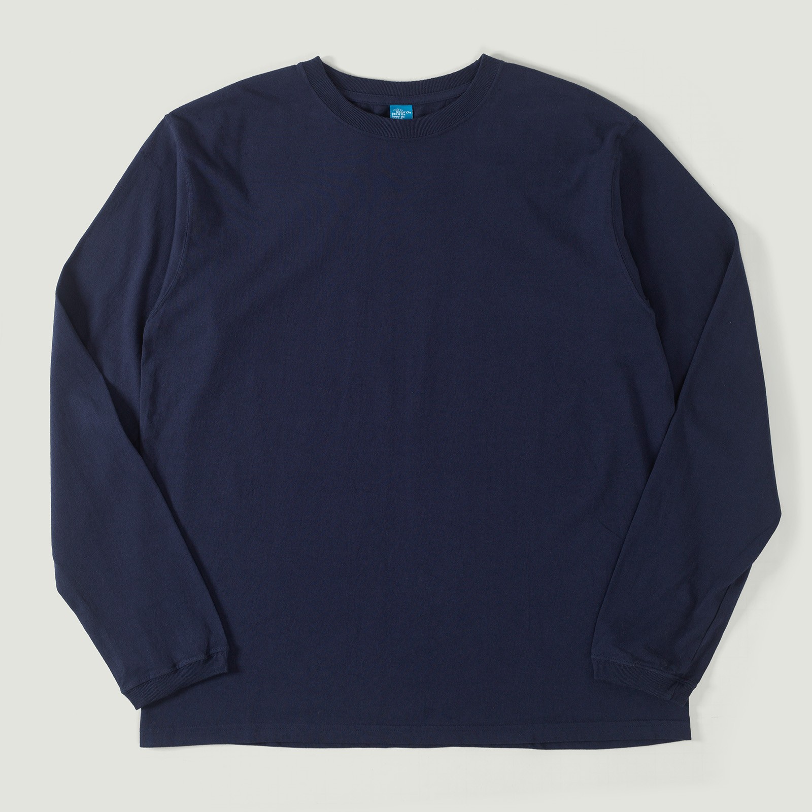 GOOD ON flâneurs tee-shirt manches longues LS Crew Tee navy