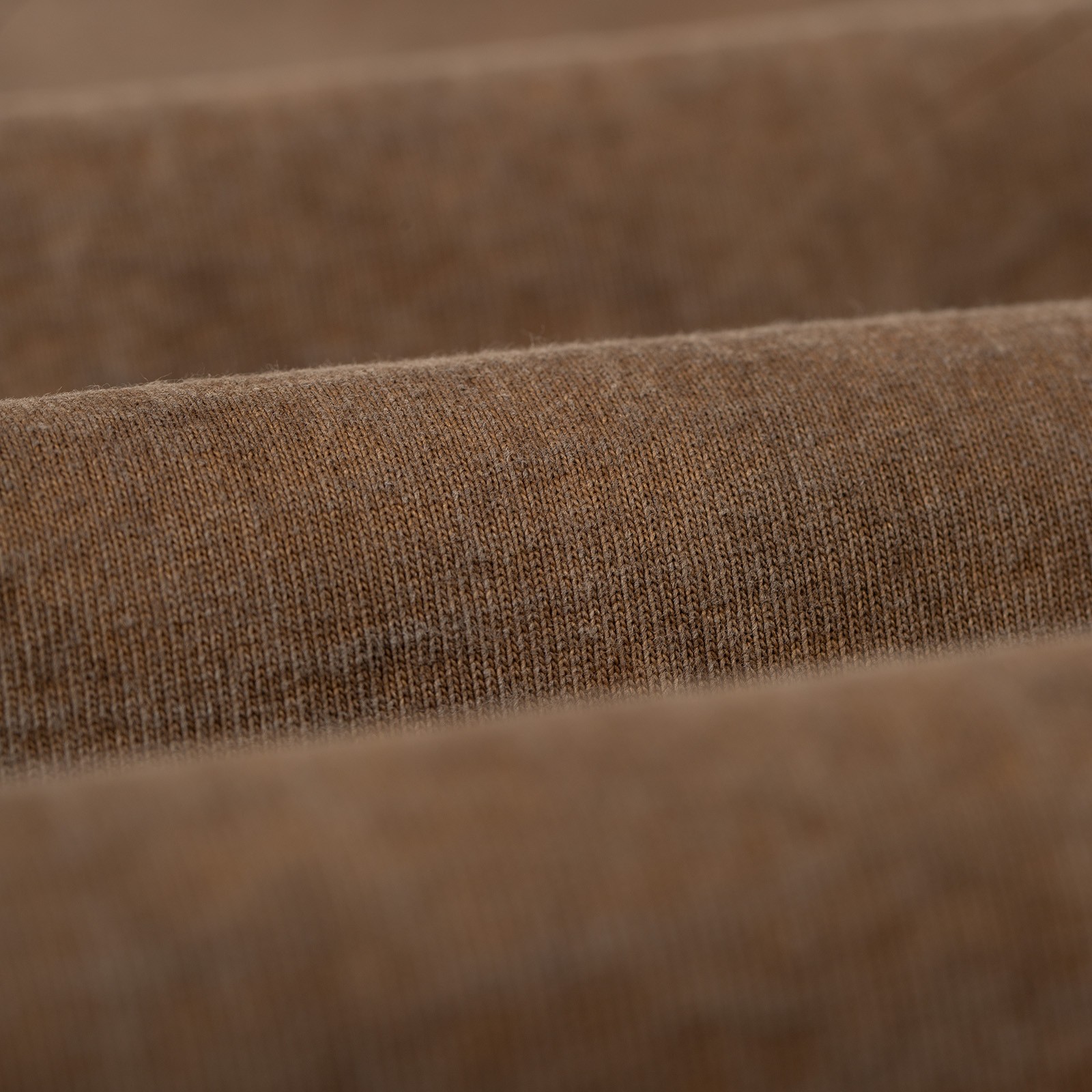 closeup flâneurs GOOD ON LS Heavy Crew Tee P-Brown