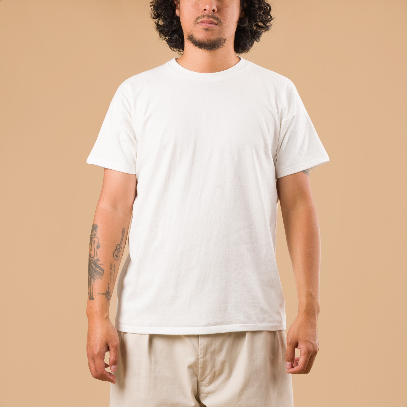 "SURE MFG" 6.1oz The Nerds Tee Off White