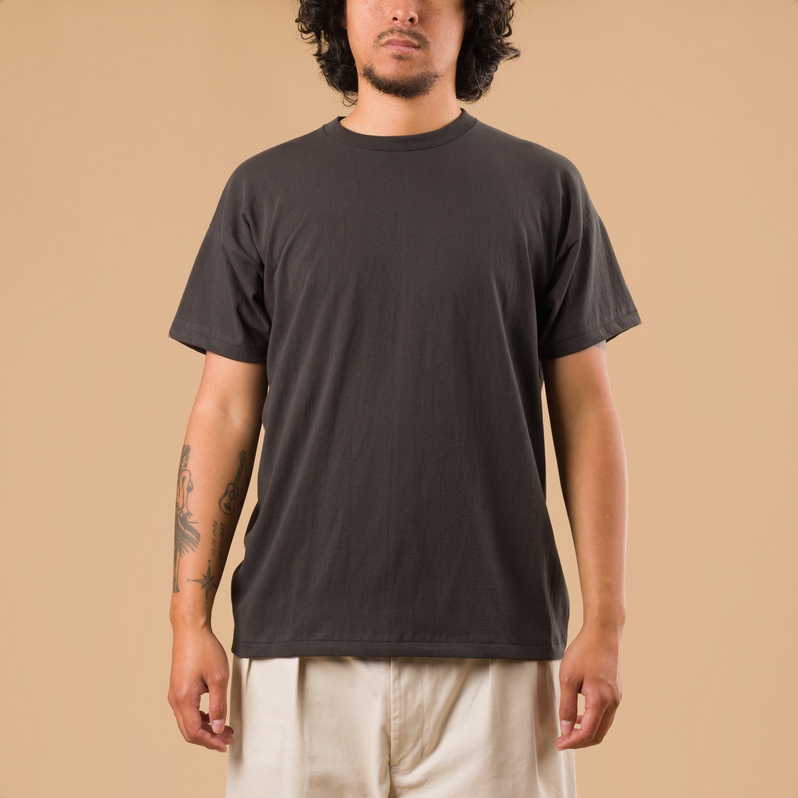 image flâneurs XX DEVELOPMENT SURE MFG 6.6oz mid black Tee de face