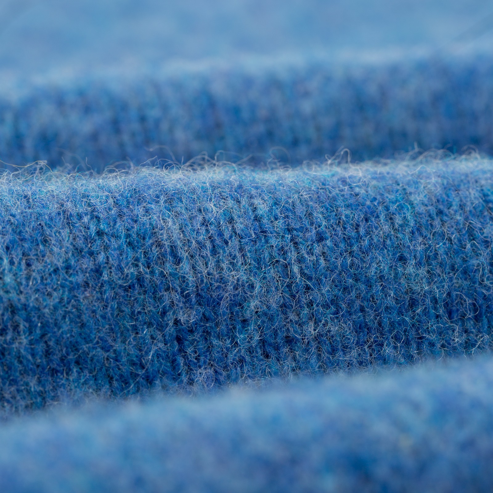 Shaggy Crew Neck Cobalt