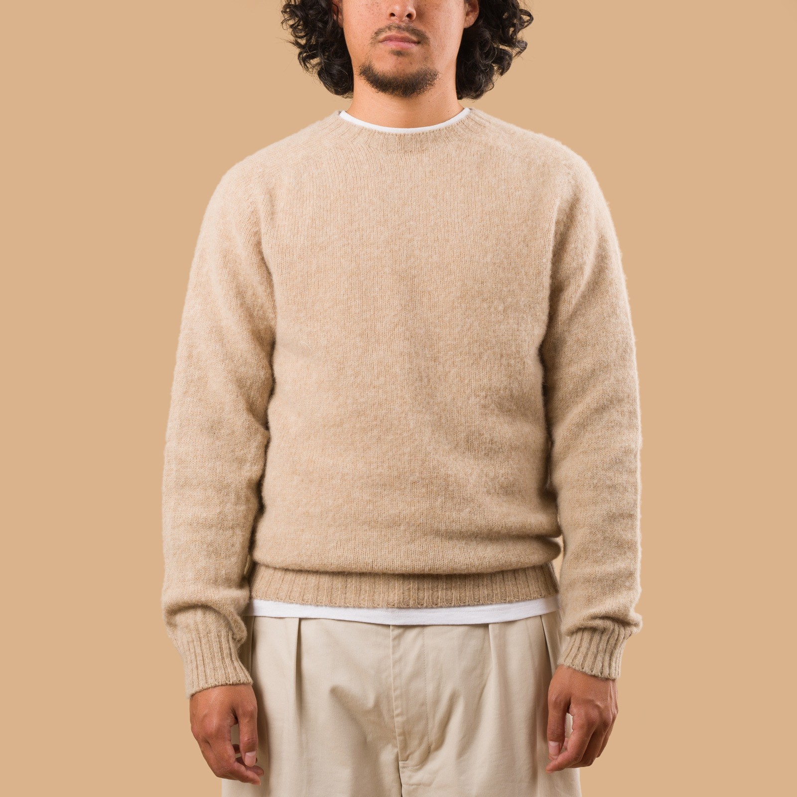 Shaggy Crew Neck Cameo