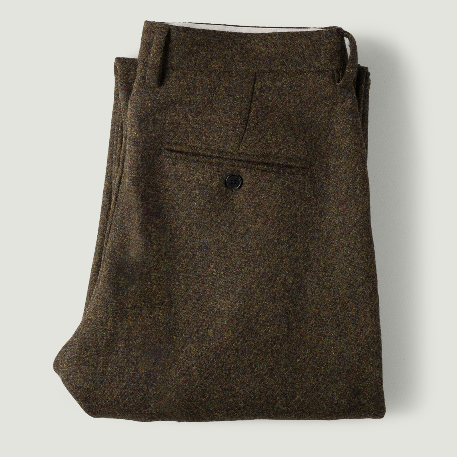 Vignettes-flâneurs-PORTUGUESE-FLANNEL-Double-Pleat-Trousers-Green