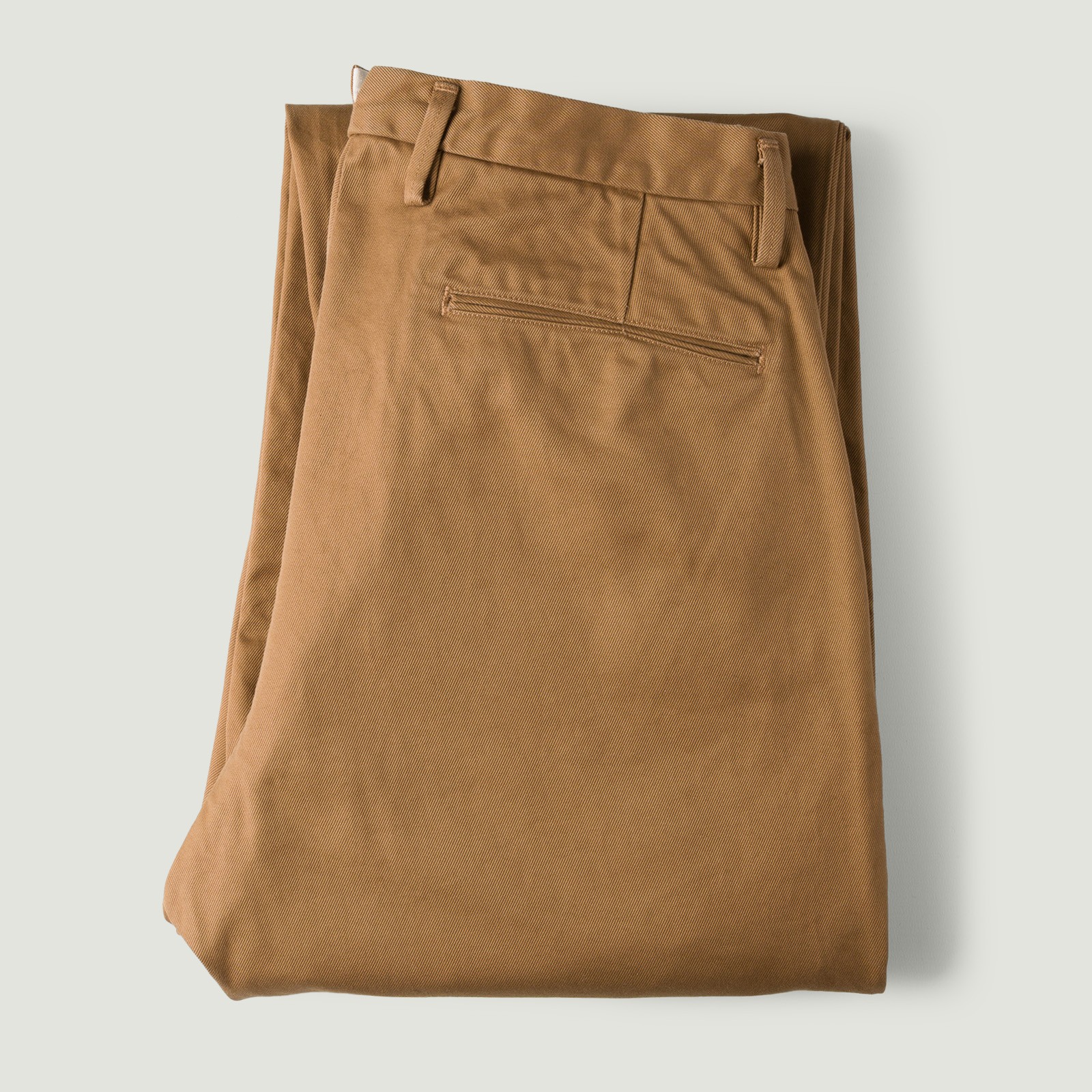Image-Flâneurs SEUVAS / Chino 2Tuck Trousers Brown_Vignette