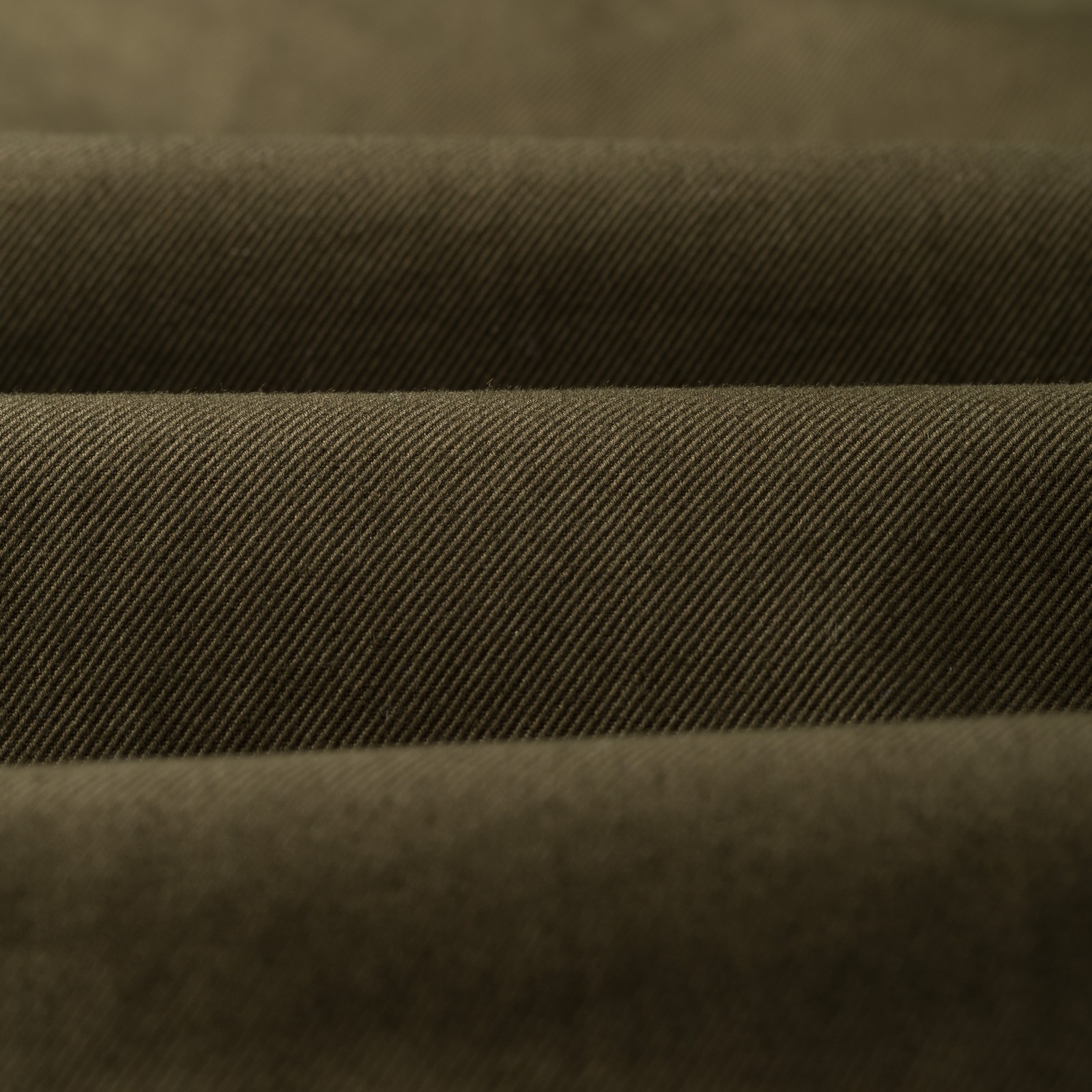 Image-Flâneurs SEUVAS / Chino 2Tuck Trousers Olive_détail-1