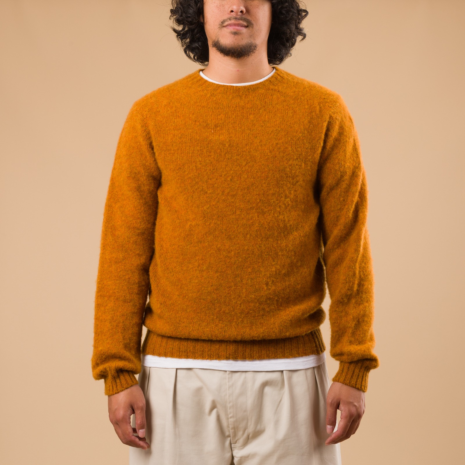 Shaggy Crew Neck Amber