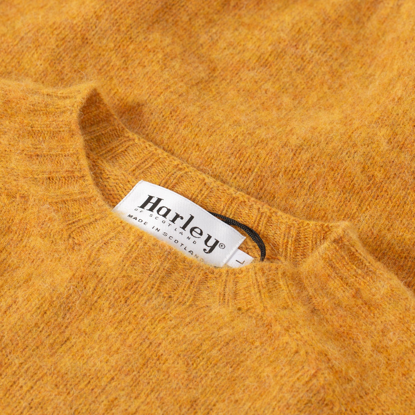 Shaggy Crew Neck Gold Dust