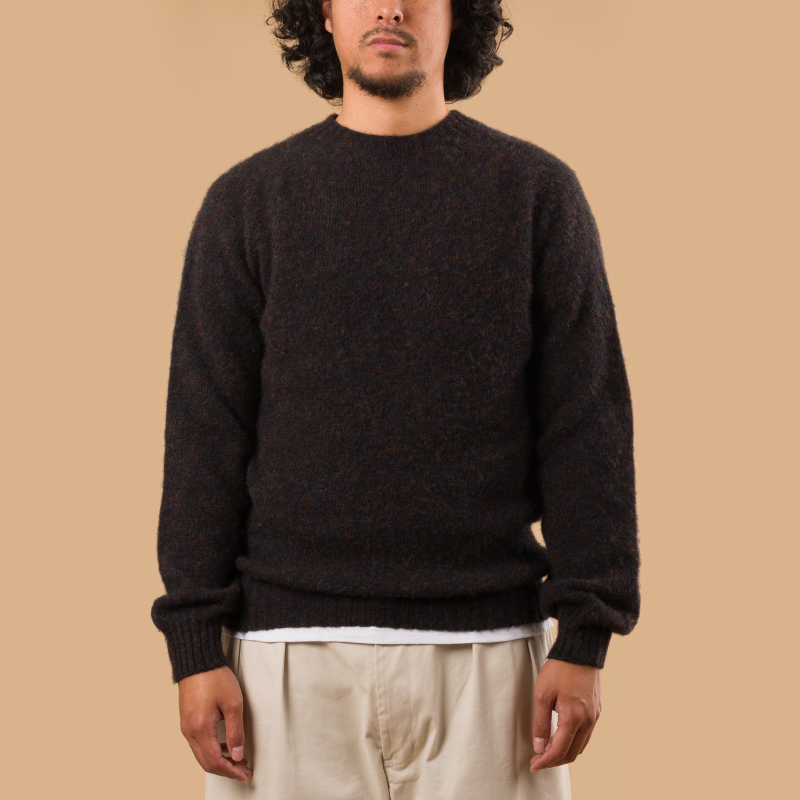 Shaggy Crew Neck Volcano