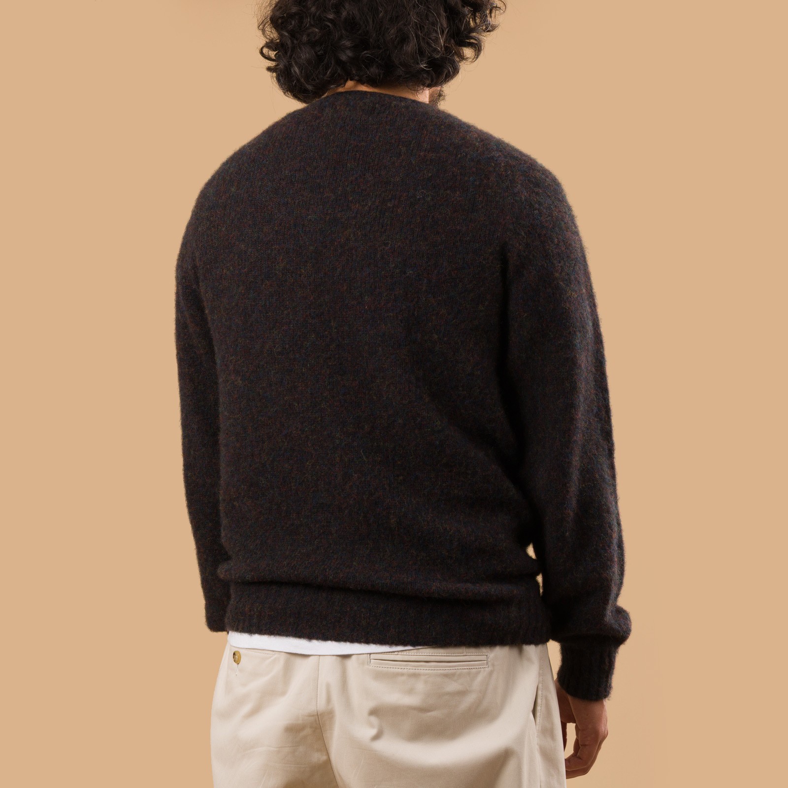 Shaggy Crew Neck Volcano