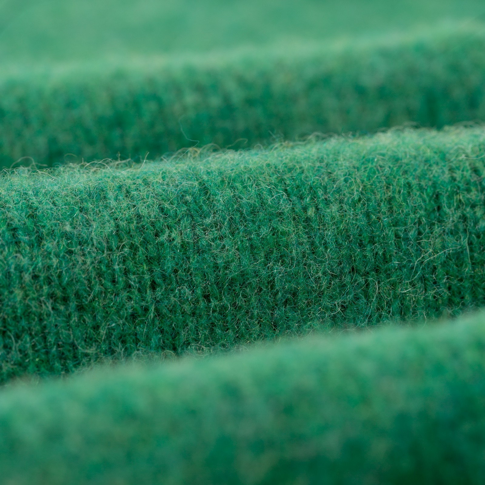 Shaggy Crew Neck Evergreen