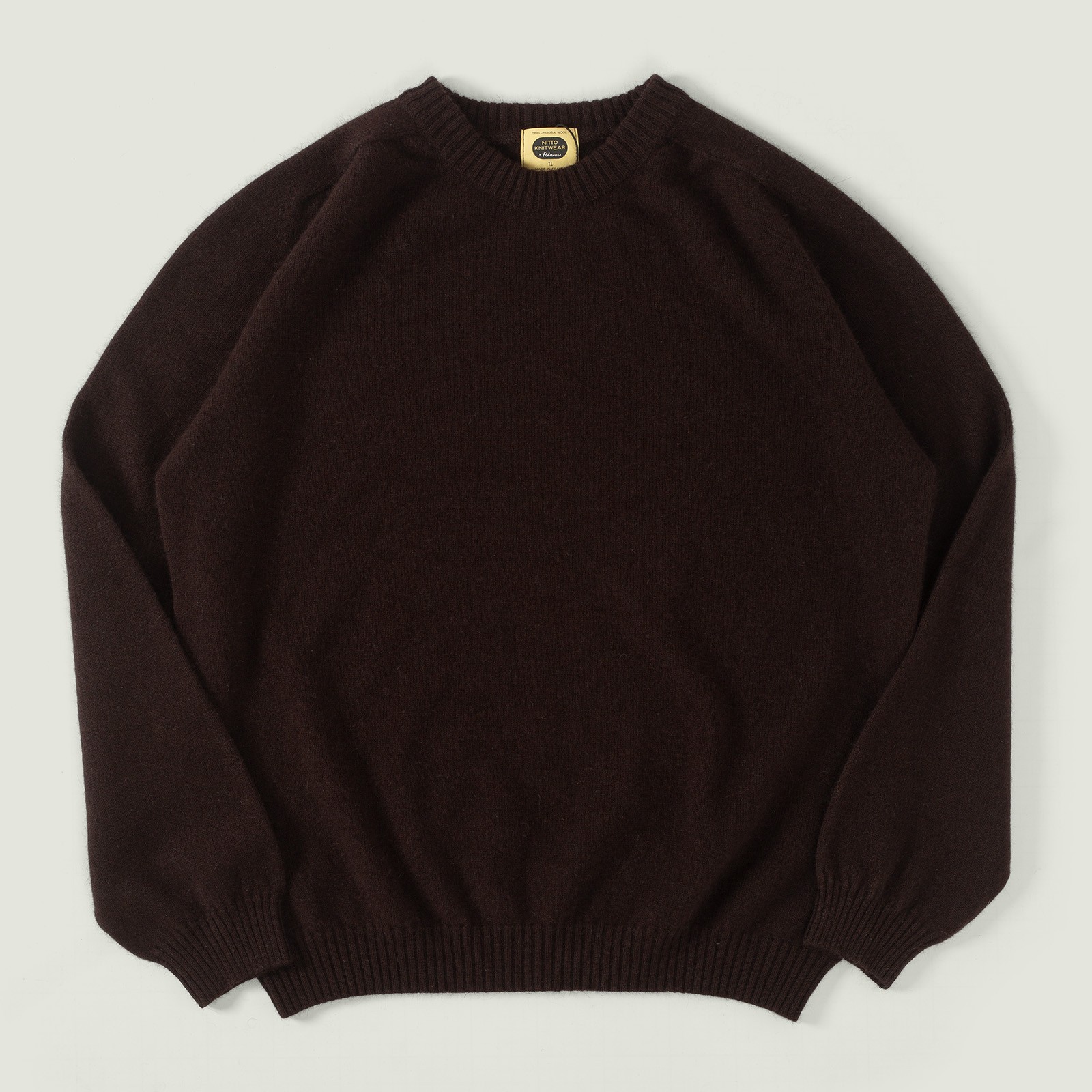 NITTO KNITWEAR X FLANEURS / Bedros Geelongora Sweater Ebony