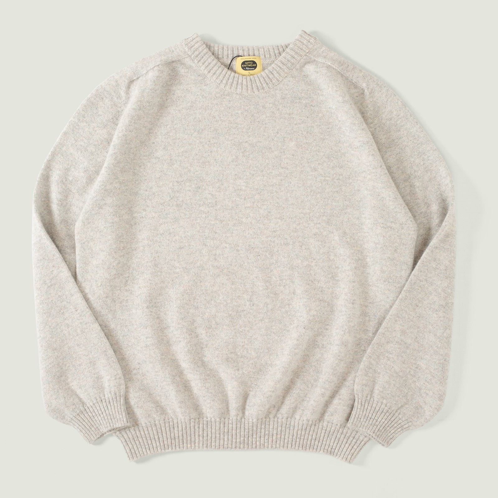 NITTO KNITWEAR X FLANEURS / Bedros Geelongora Sweater Quartz