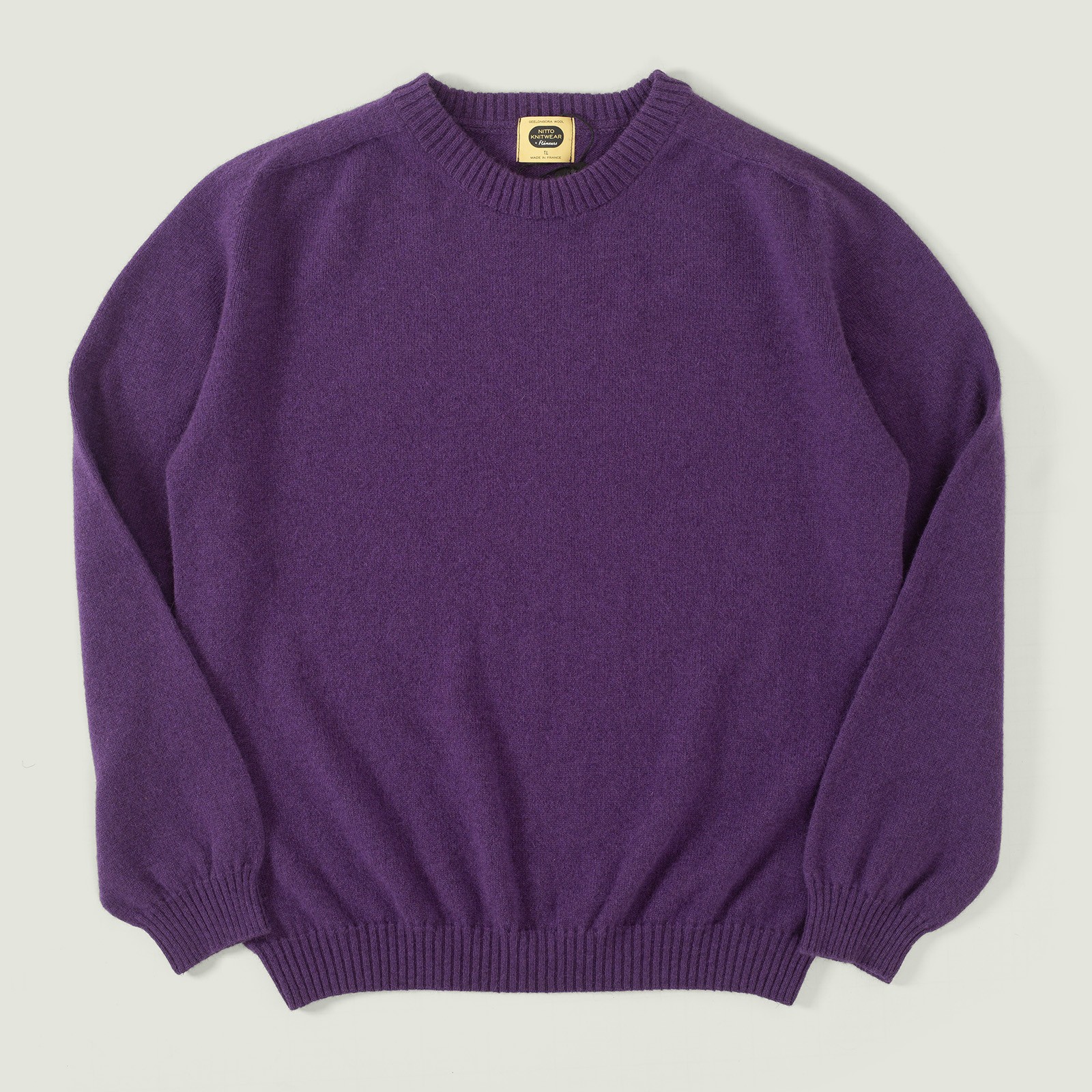 NITTO KNITWEAR X FLANEURS / Bedros Geelongora Sweater Prune