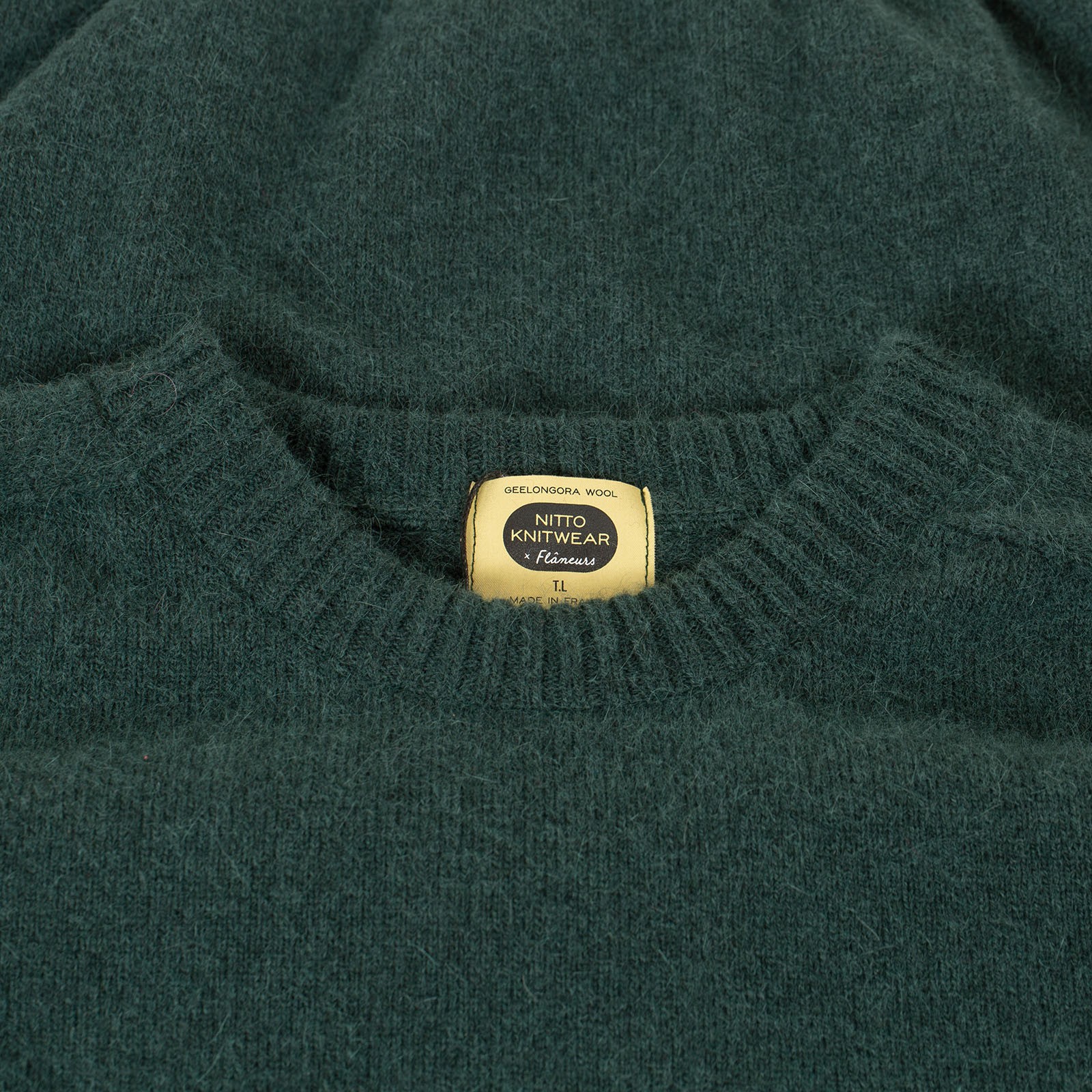 NITTO KNITWEAR X FLANEURS / Bedros Geelongora Sweater Jungle