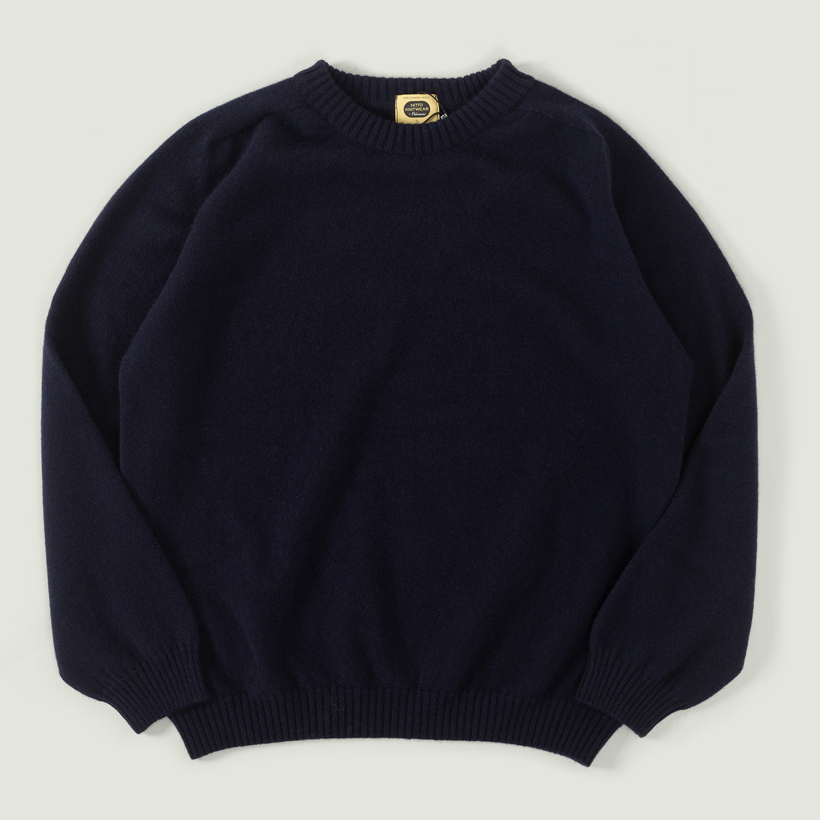 vignette Nitto X Flaneurs pull Bedros geelongora navy