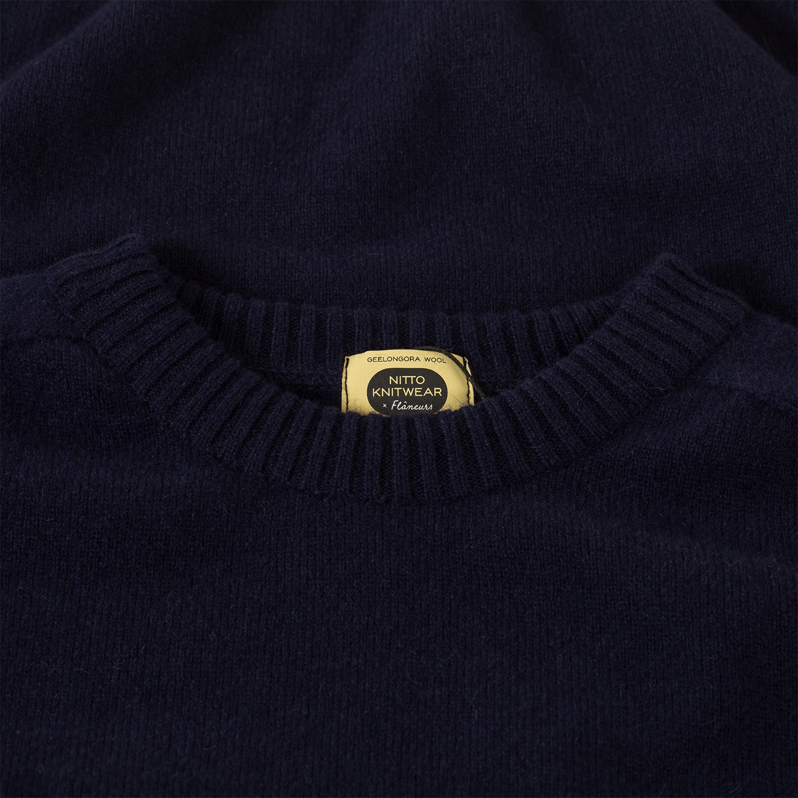 col Nitto X Flaneurs pull Bedros geelongora navy