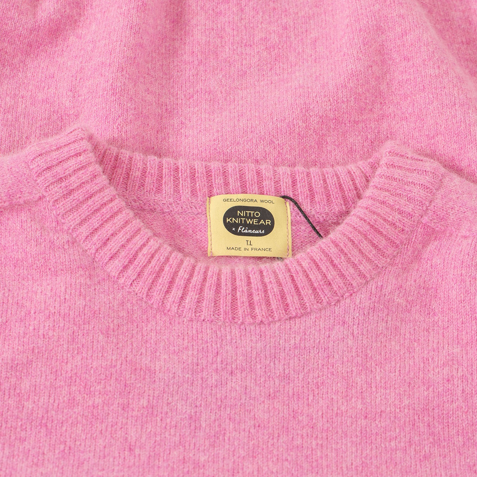 NITTO KNITWEAR X FLANEURS / Bedros Geelongora Sweater Fondant