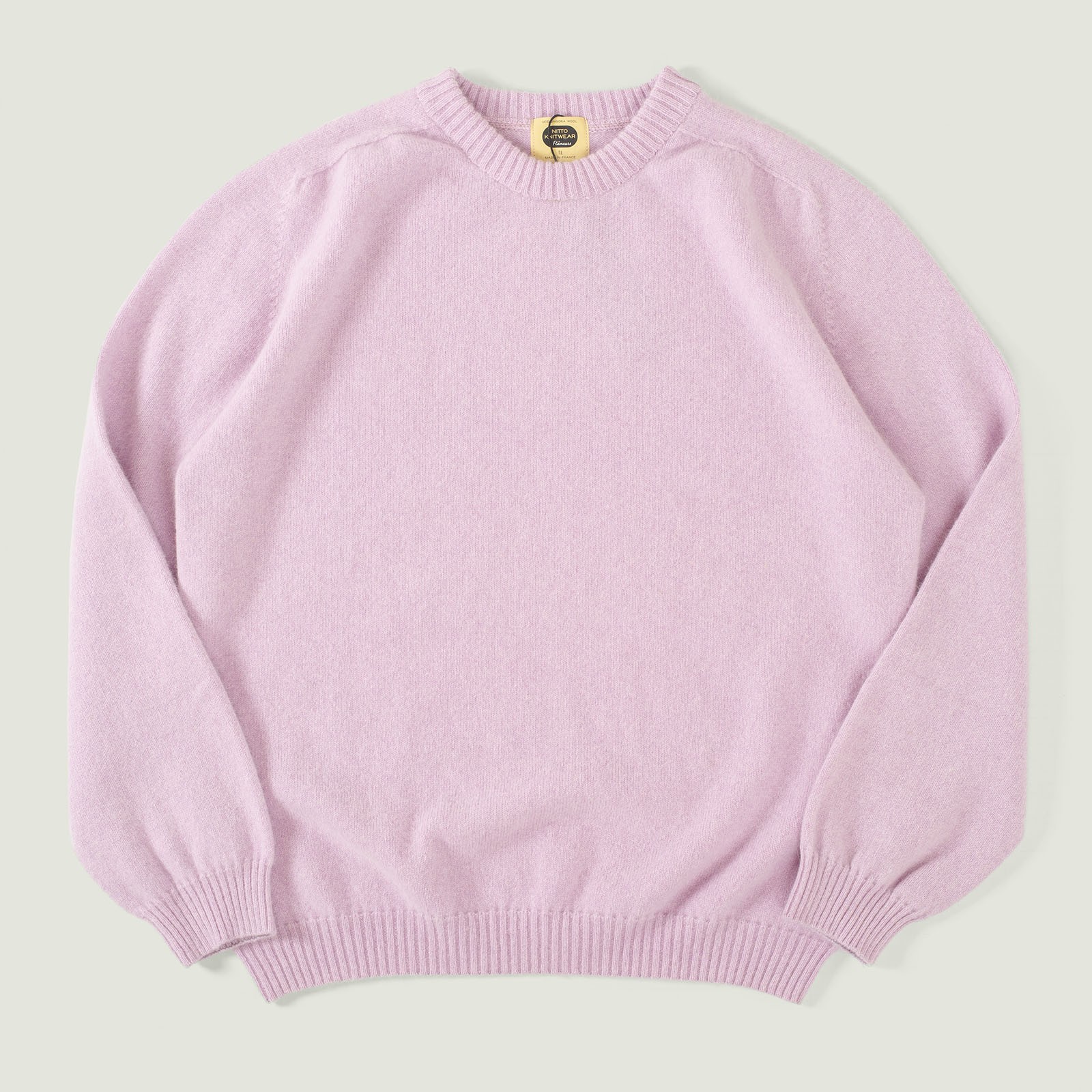 NITTO KNITWEAR X FLANEURS / Bedros Geelongora Sweater French Lilac