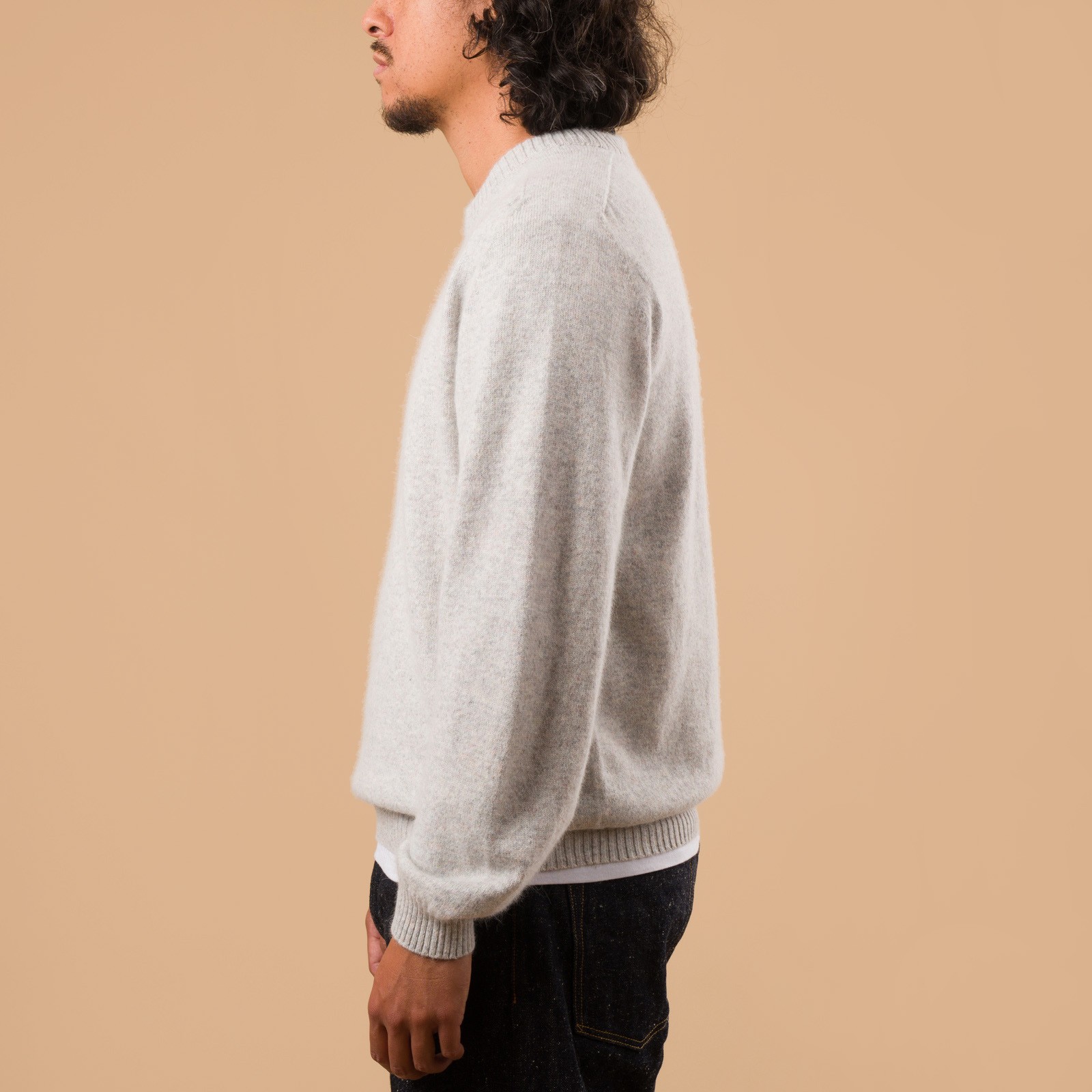NITTO KNITWEAR X FLANEURS / Bedros Geelongora Sweater Quartz