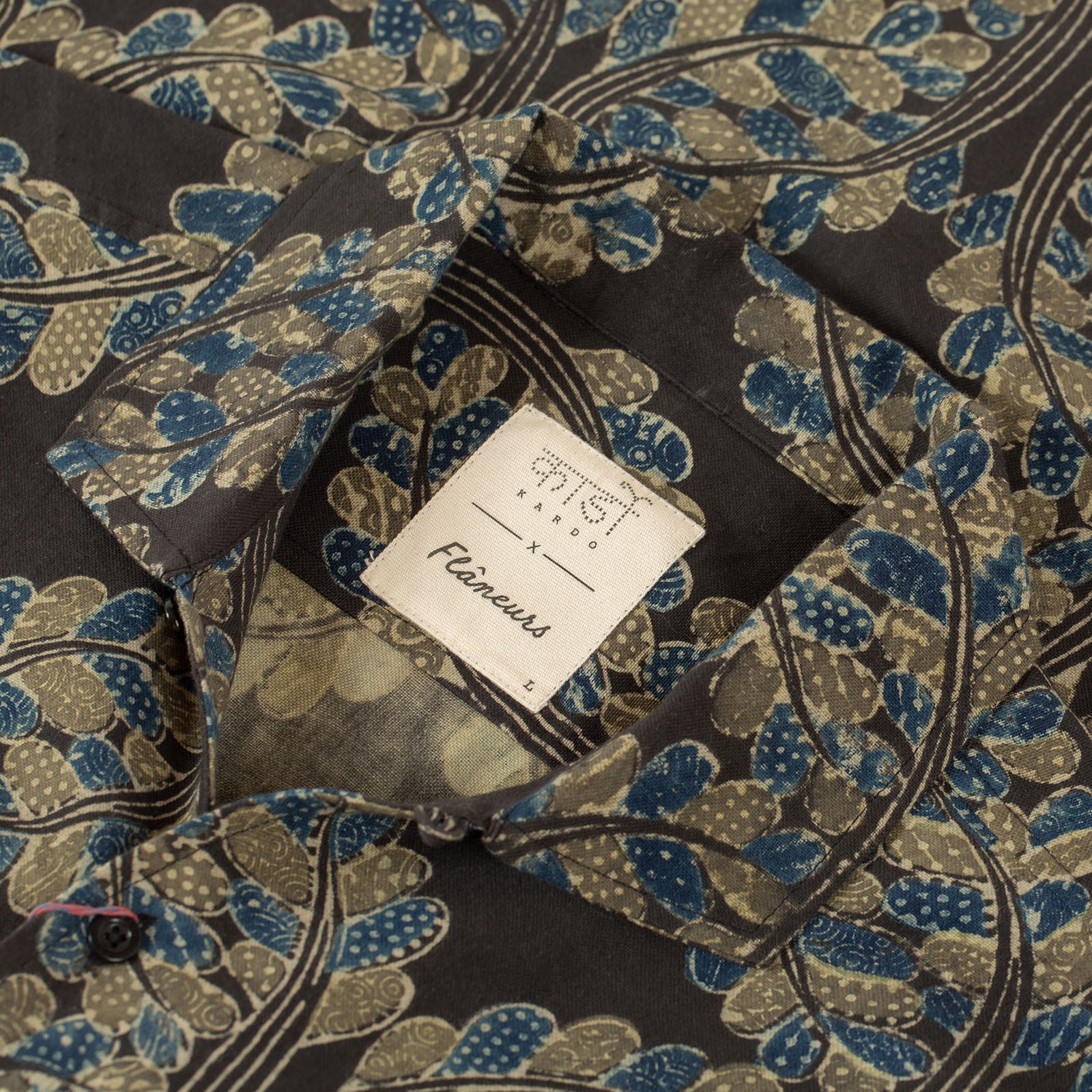 Vignettes chemise collaboration Kardo FW25 col