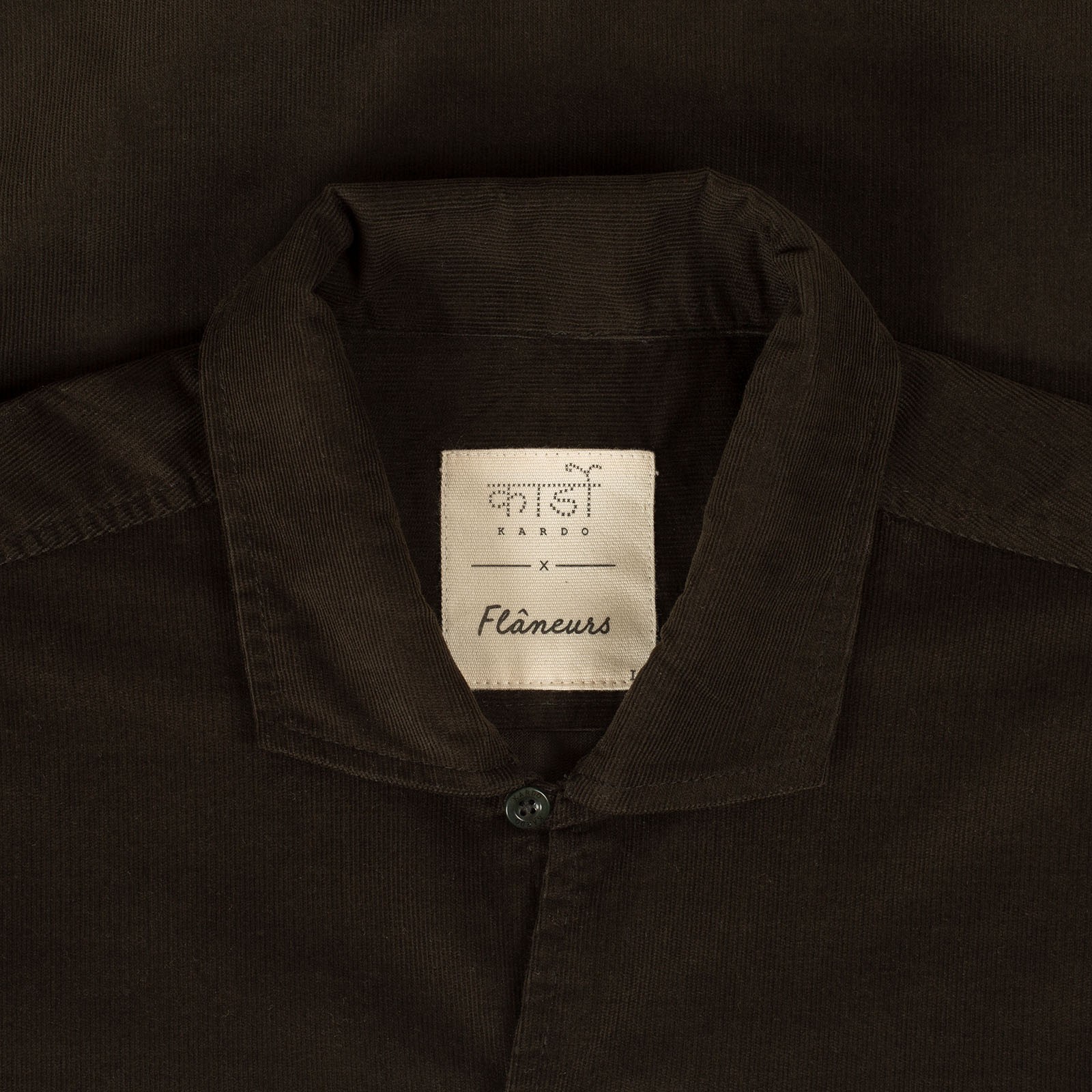 detail col chemise collaboration Kardo FW25