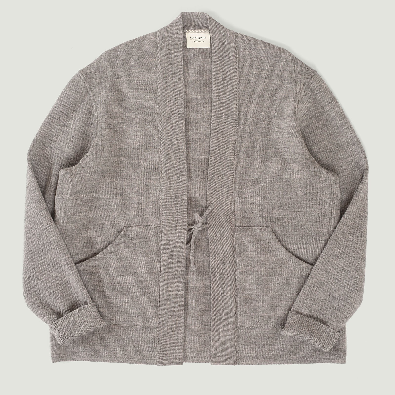Le Minor x Flâneurs Noragi Gris Mélange