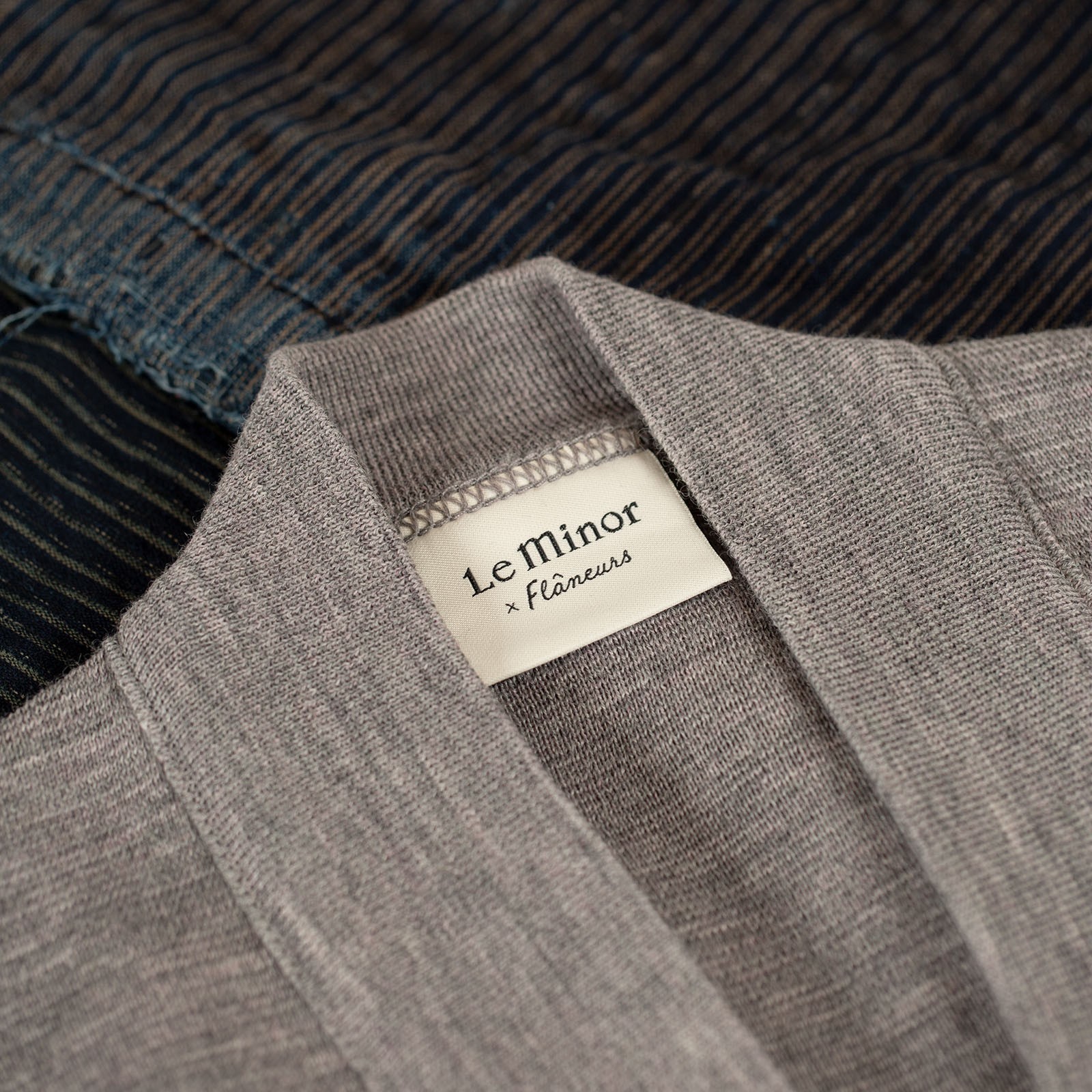 Le Minor x Flâneurs Noragi Gris Mélange