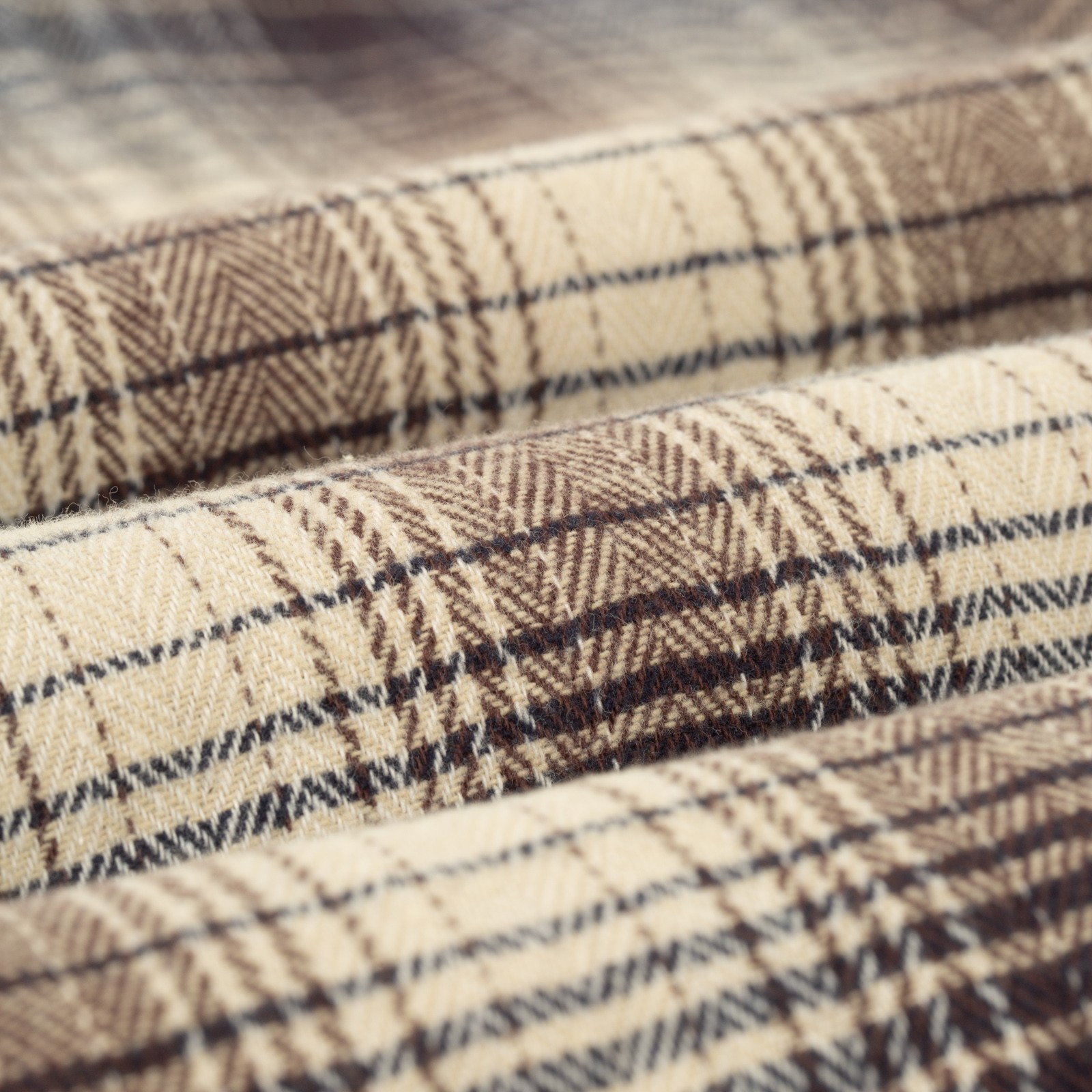 Image-Flâneurs_FOB FACTORY / F3510 Heavy Nel Work Shirt Navy_Detail-3