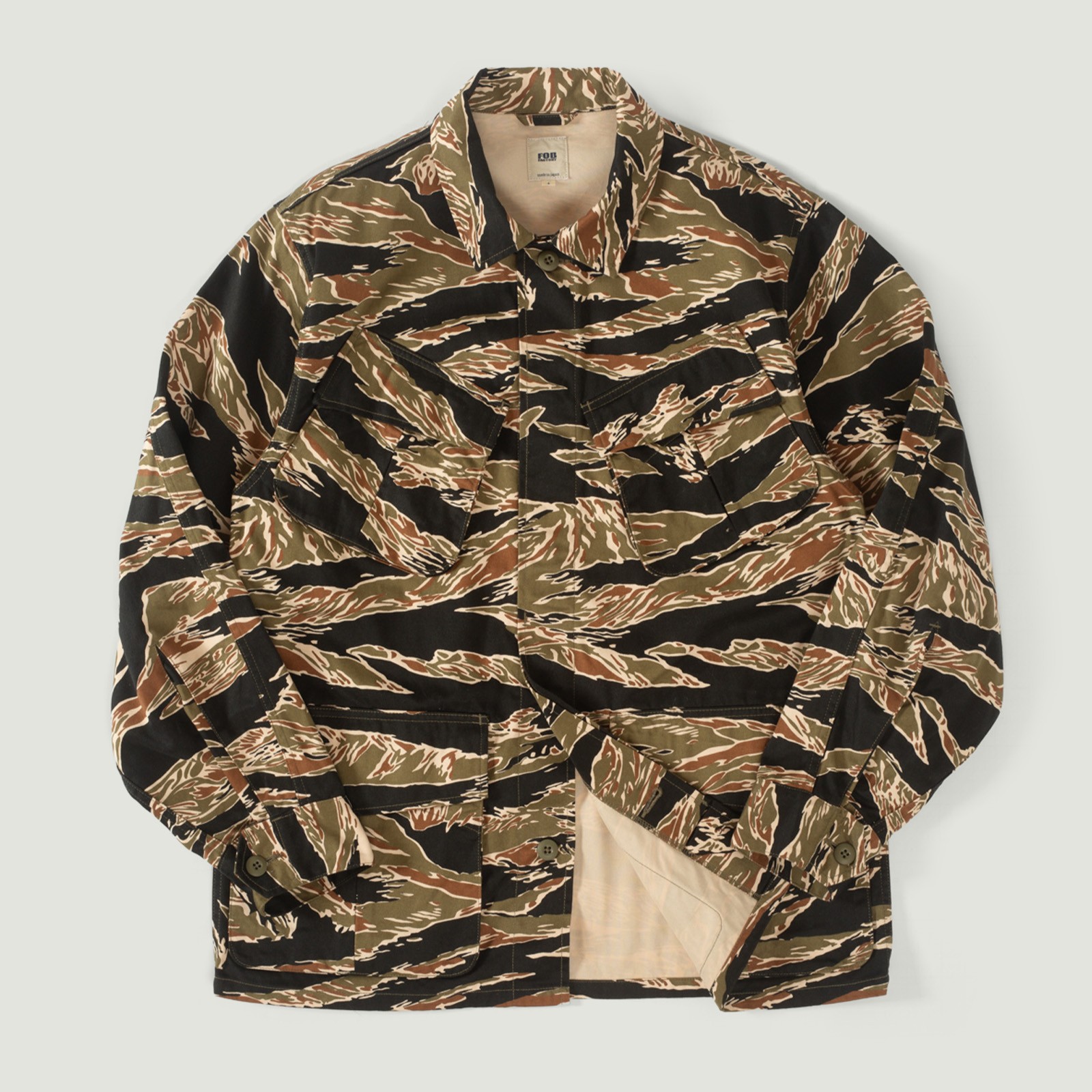 Image_Flâneurs_FOB FACTORY / F2457 Camouflage Jungle Fatigue Jacket_Vignette