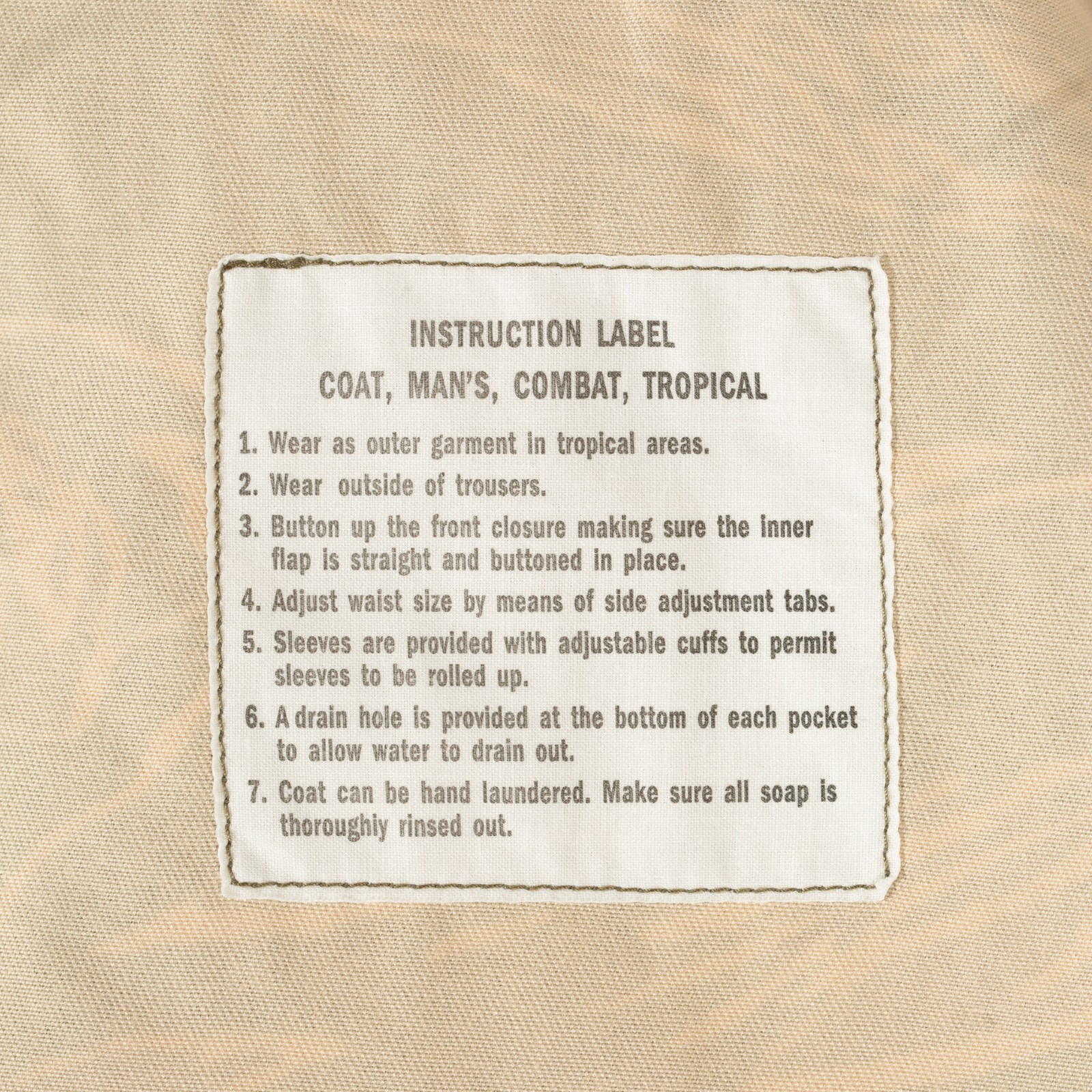 Image_Flâneurs_FOB FACTORY / F2457 Camouflage Jungle Fatigue Jacket_Detail-3