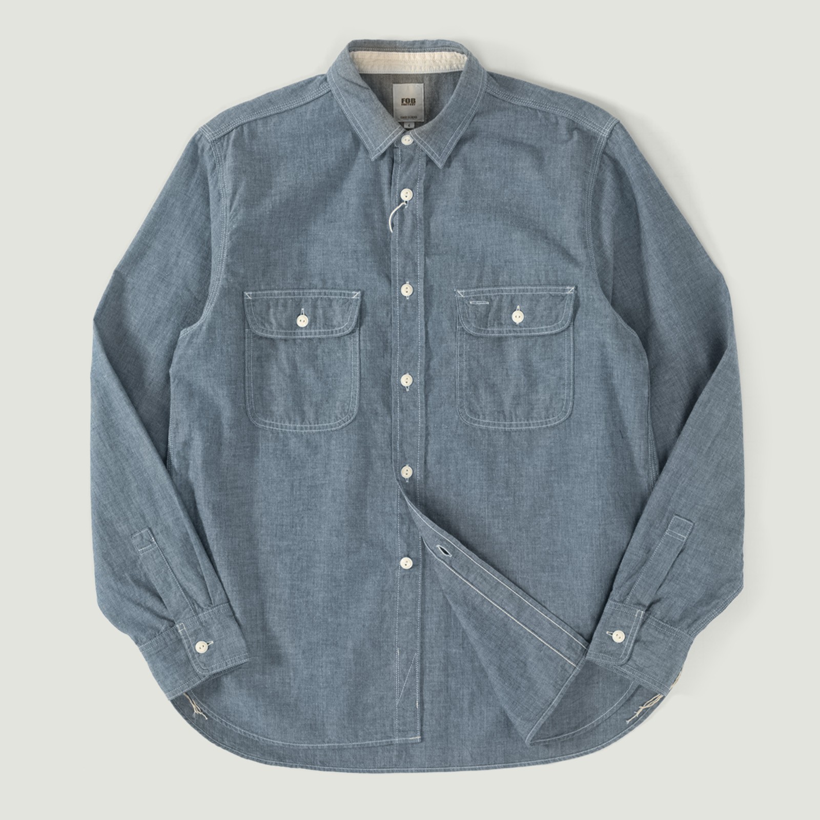 F3494 Chambray Work Shirt