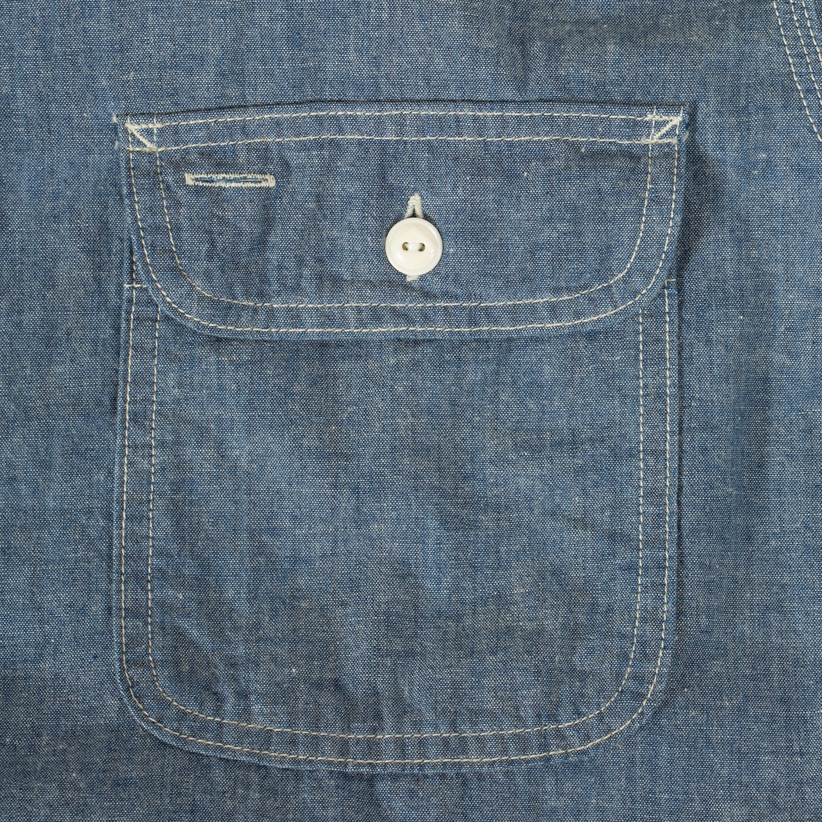 Image-Flâneurs_FOB FACTORY / F3494 Chambray Work Shirt_détail