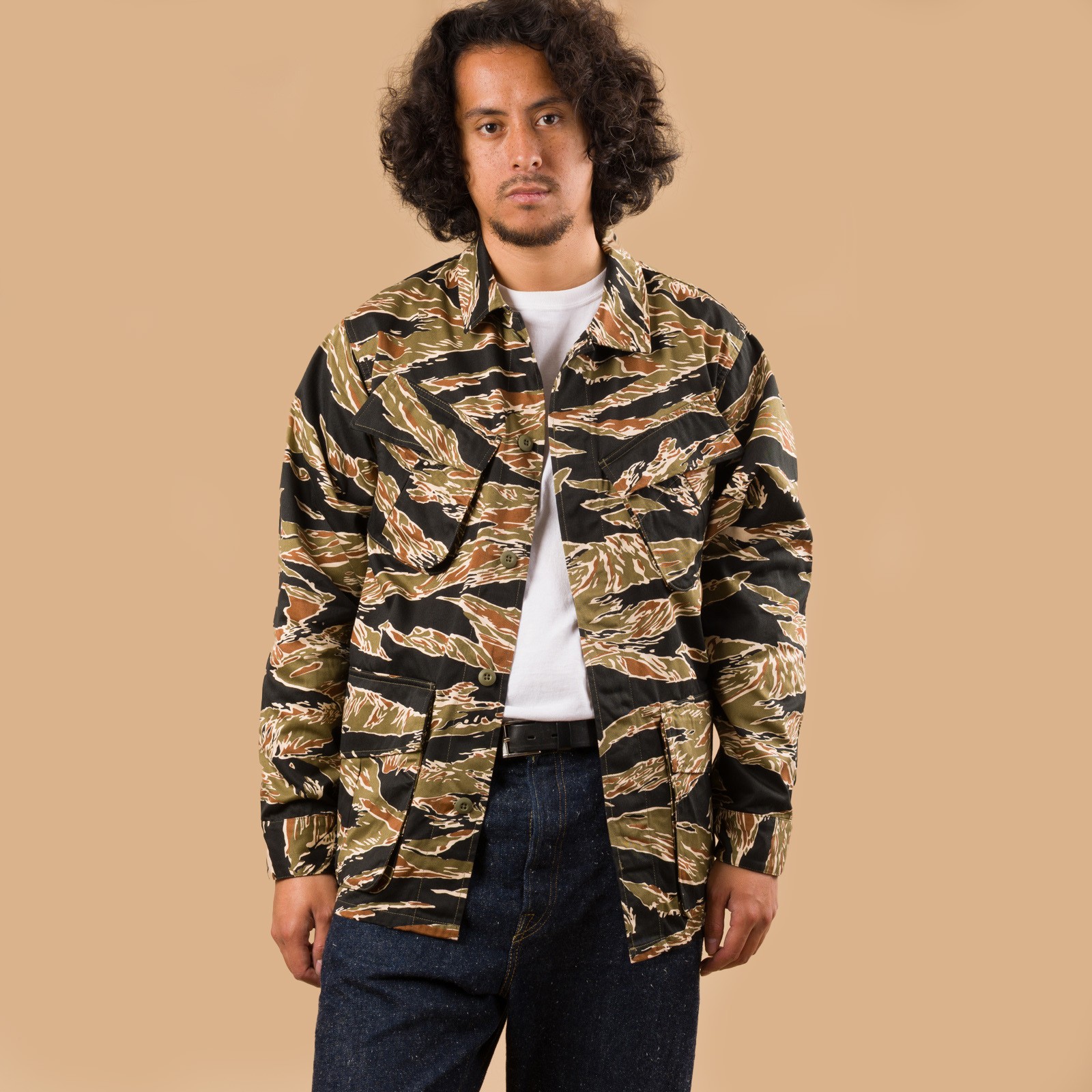 Image_Flâneurs_FOB FACTORY / F2457 Camouflage Jungle Fatigue Jacket