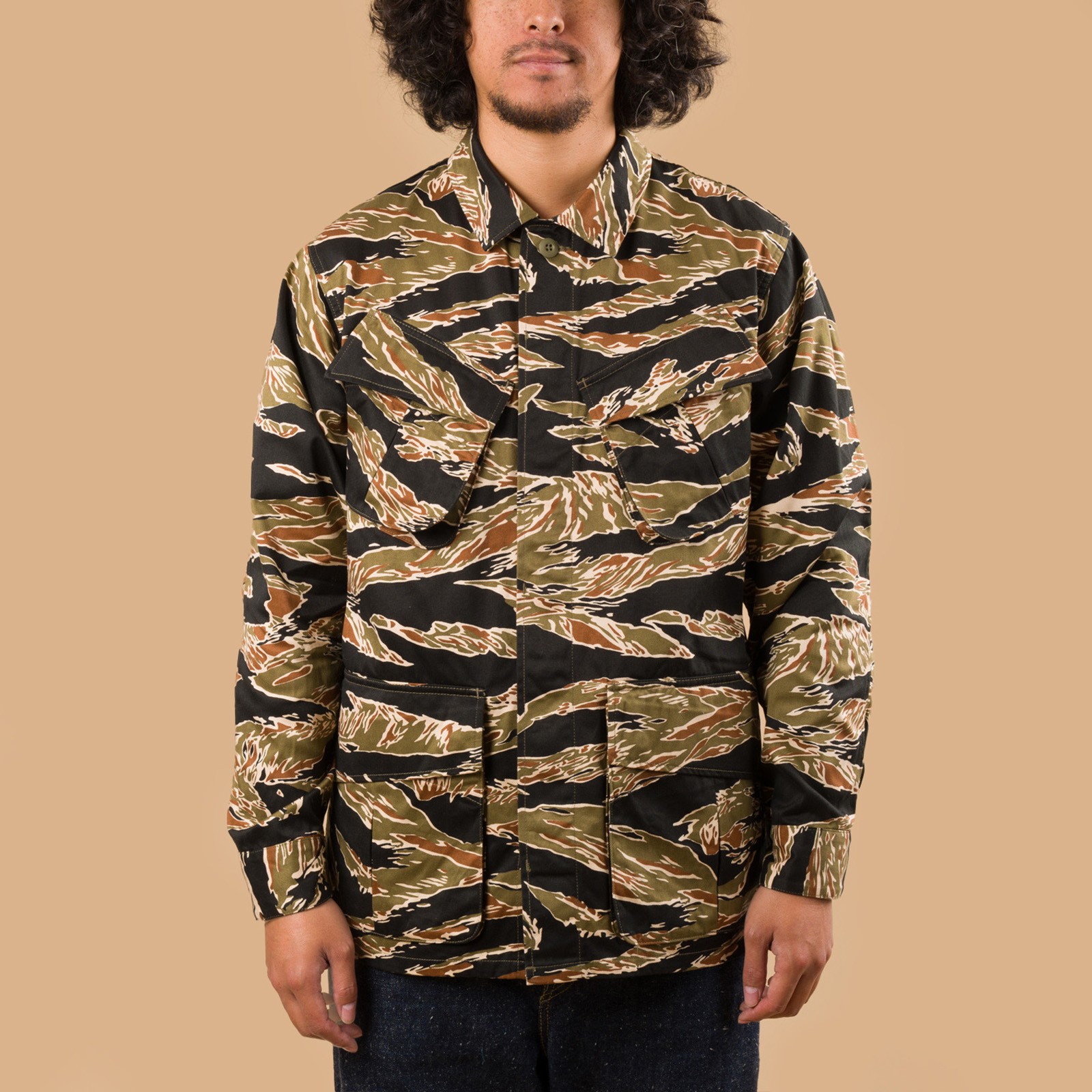 Image_Flâneurs_FOB FACTORY / F2457 Camouflage Jungle Fatigue Jacket