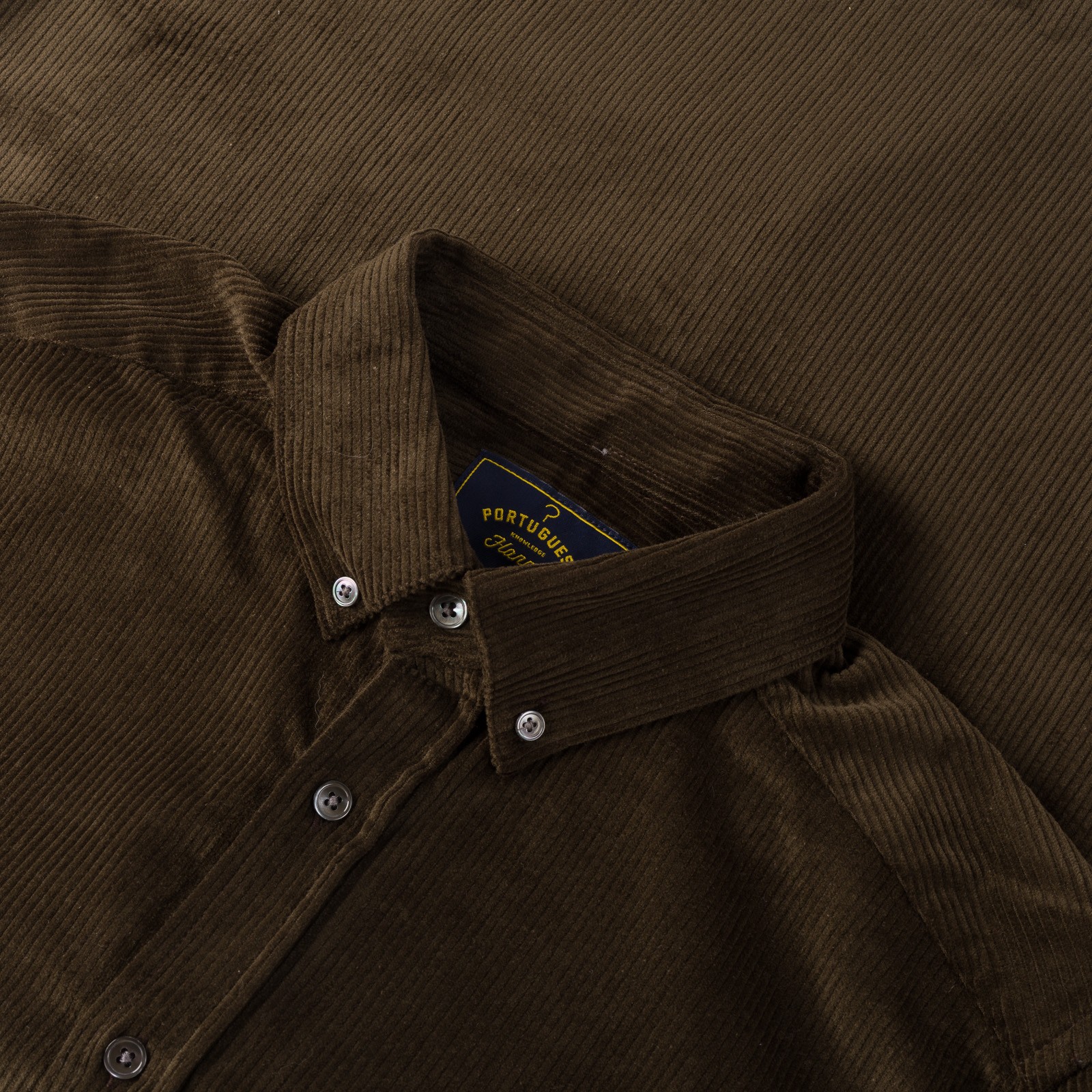 Image-Flâneurs_PORTUGUESE FLANNEL / Lobo Olive_detail