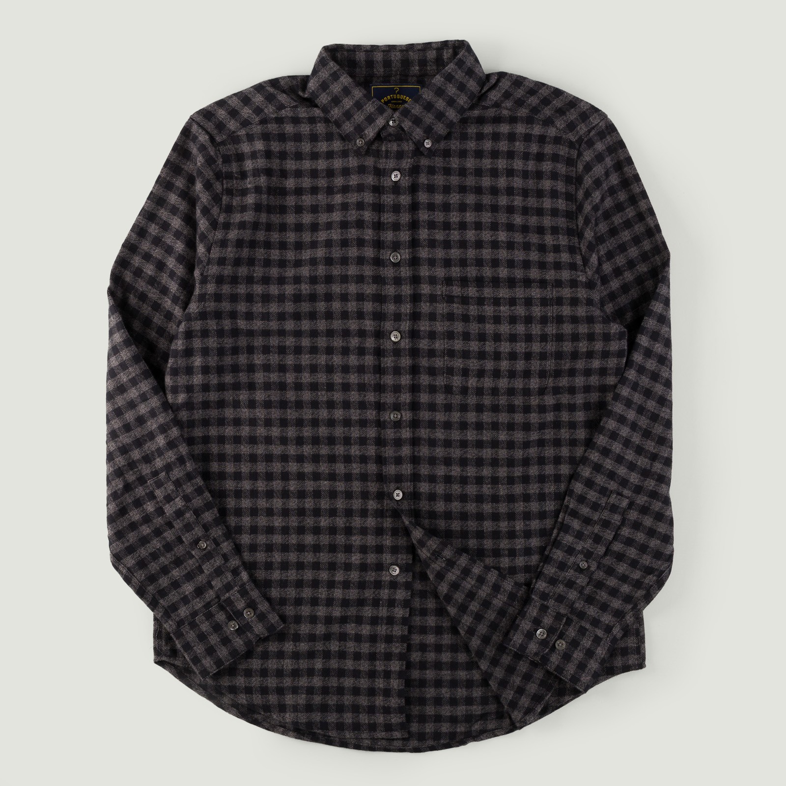 Image-Flâneurs_PORTUGUESE FLANNEL / Roca Shirt Grey_Vignette