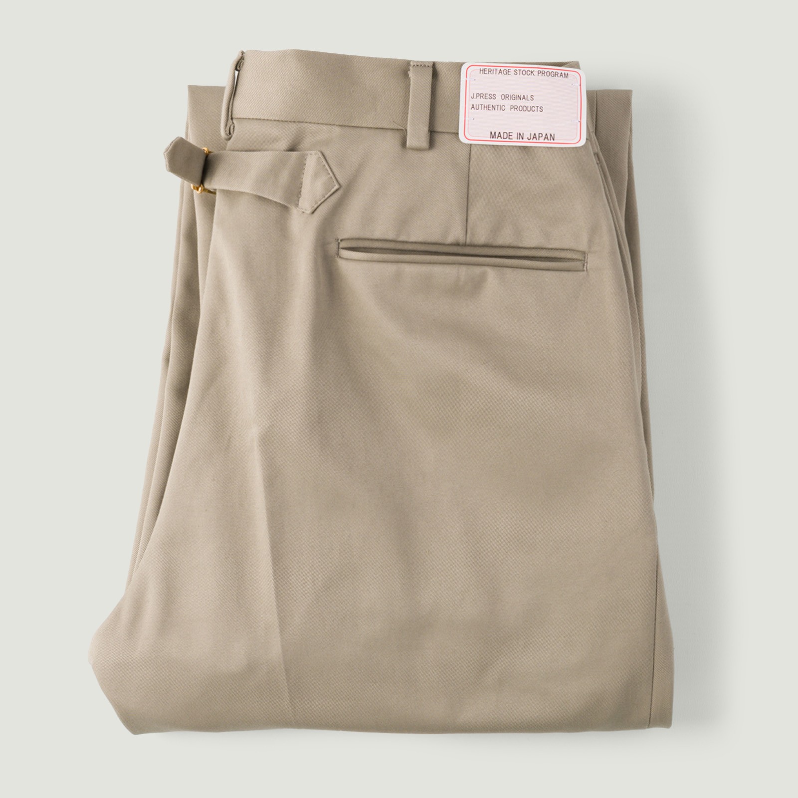 Image-Flâneurs_J. PRESS / Piped Stem West Point Beige_Vignette