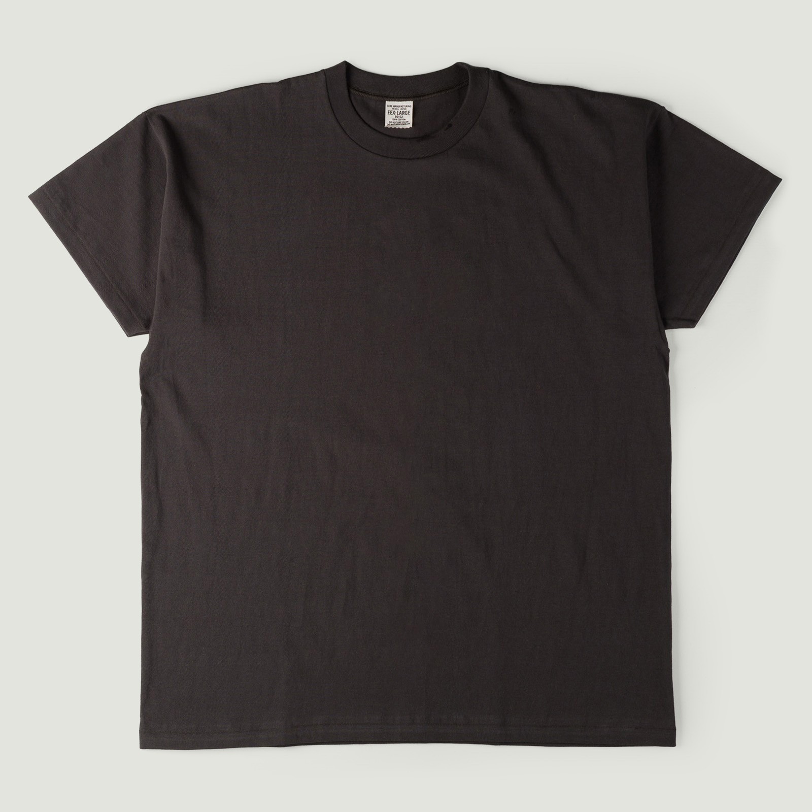 Image-Flâneurs_XX DEVELOPMENT / "SURE MFG" 6.1oz The Nerds Tee Mid Black_Vignette