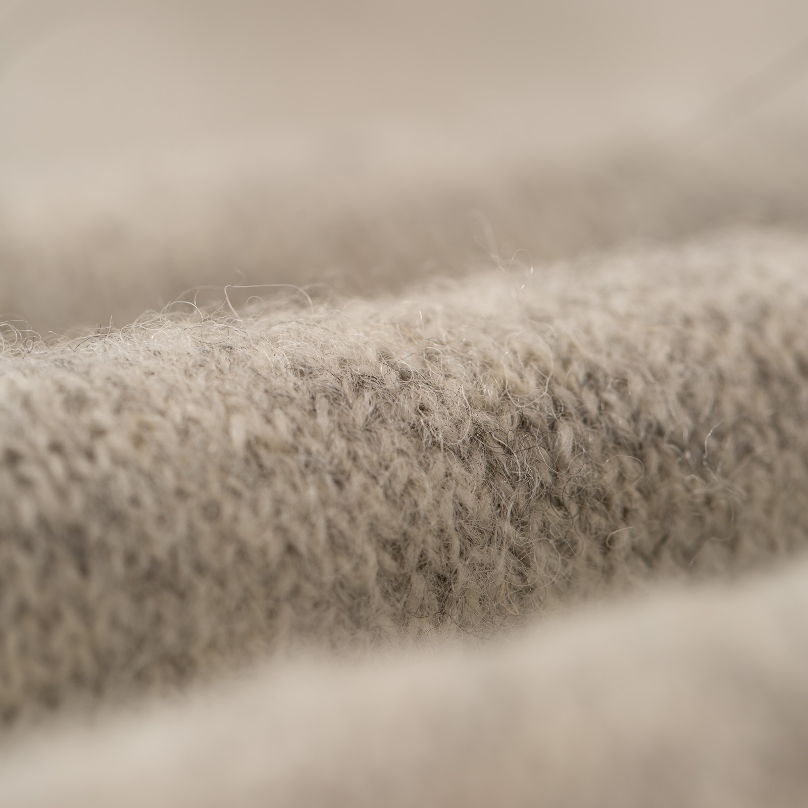 Shaggy Dog Sweater Skipper Polo Gray