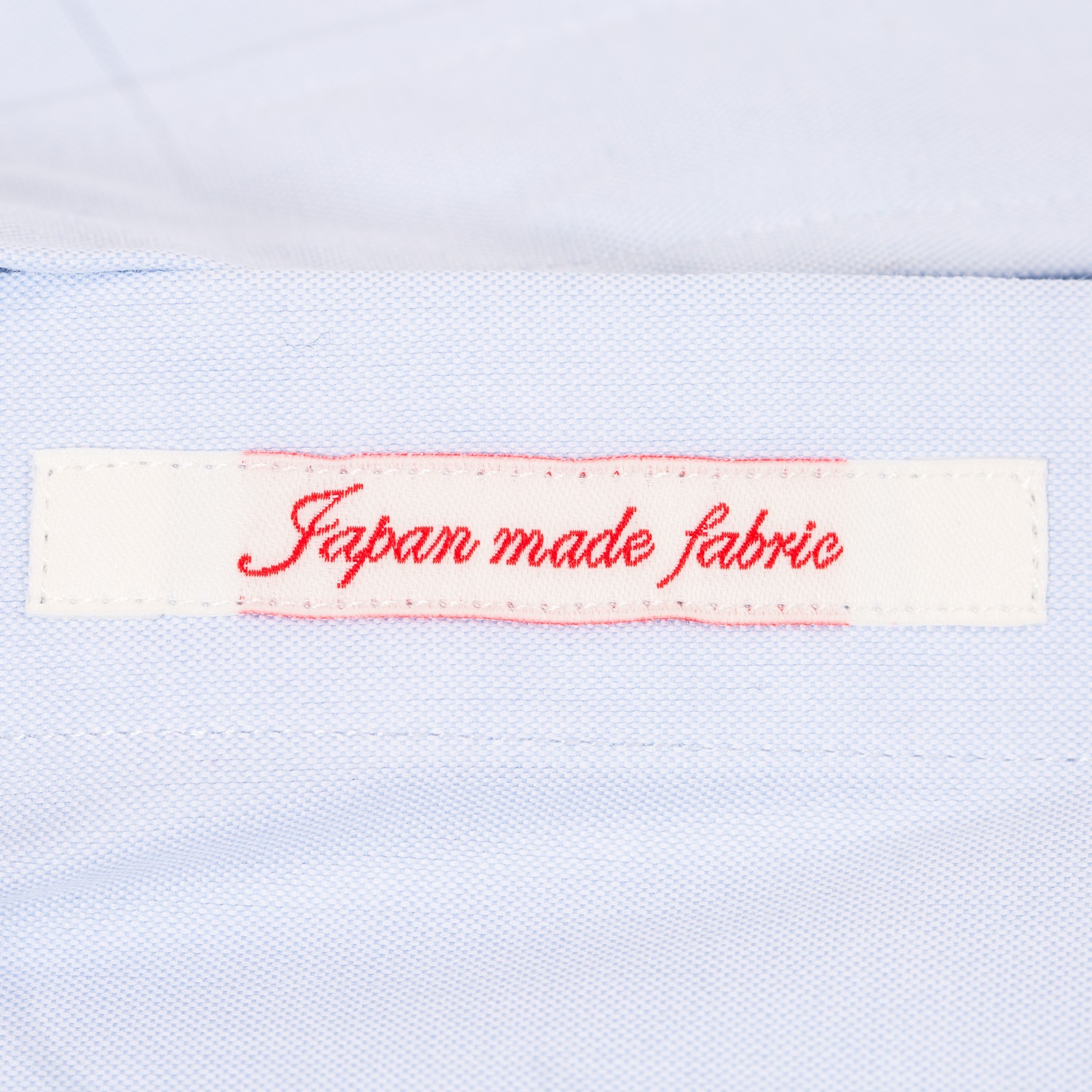 Image-Flâneurs_J. PRESS / Baggy Fit B.D. Pin Oxford Sax Blue_Détail-3