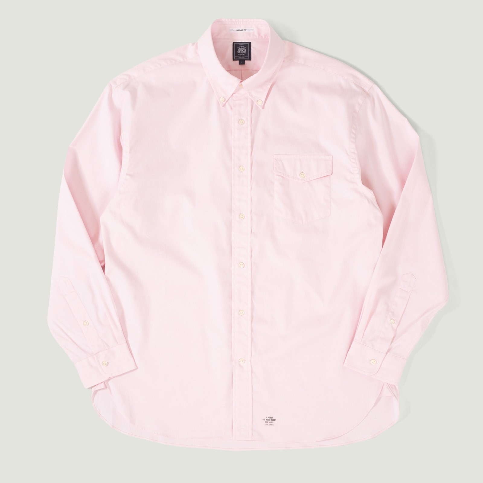 Image-Flâneurs_J. PRESS / Baggy Fit B.D. Pin Oxford Pink_Vignette